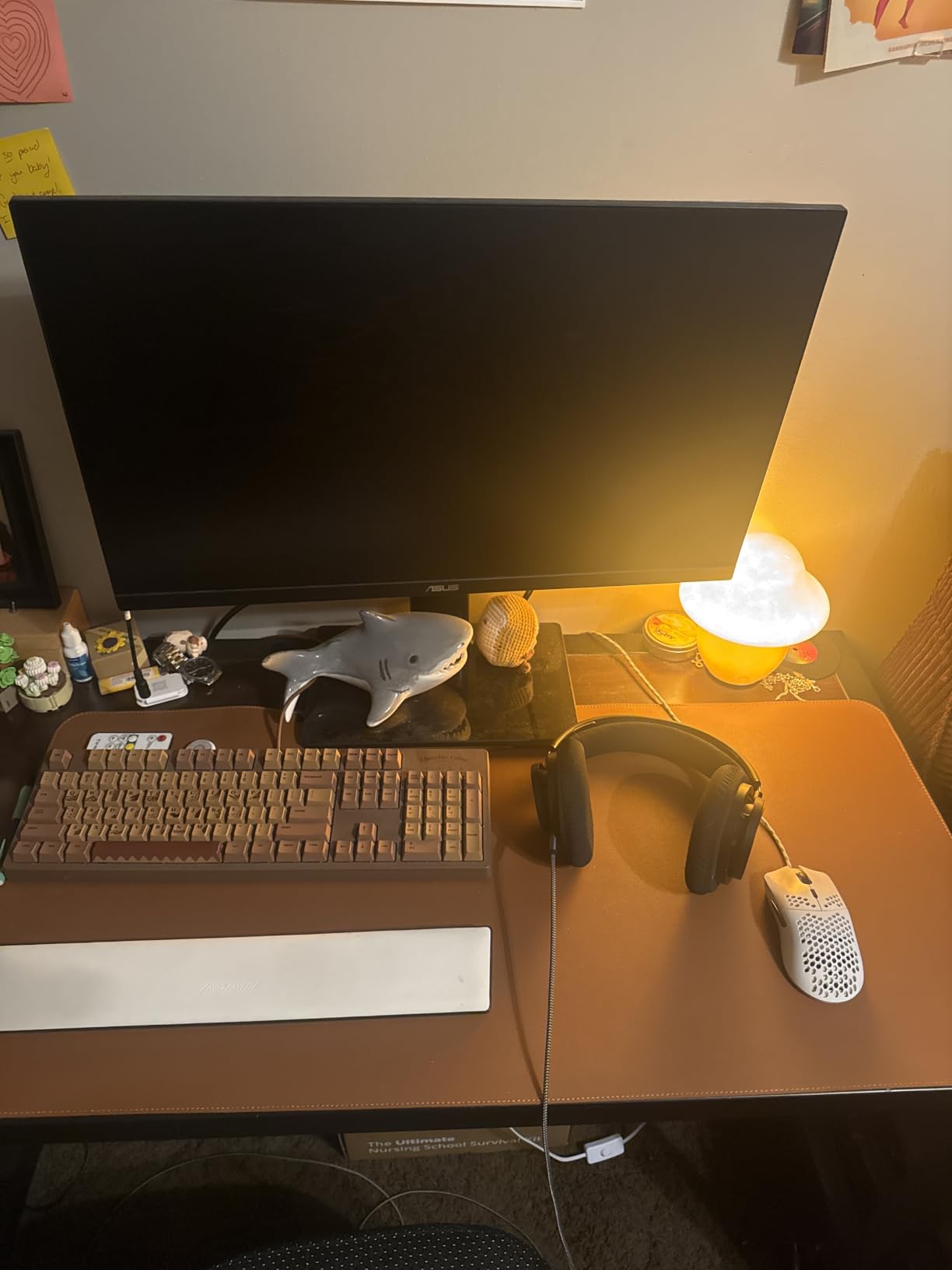 AFIING Large Desk Mat 55