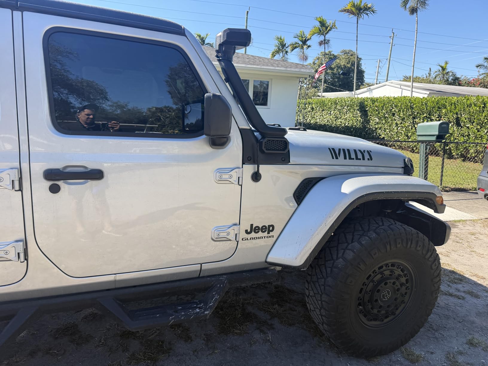 Car Snorkel Kit Fit for Jeep for Wrangler 2018-2021 | 18-23 for Jeep for Wrangler JL New Cold Air Ram Intake Snorkel Kit OffRoad 2.0L 3.6L customer photo 1