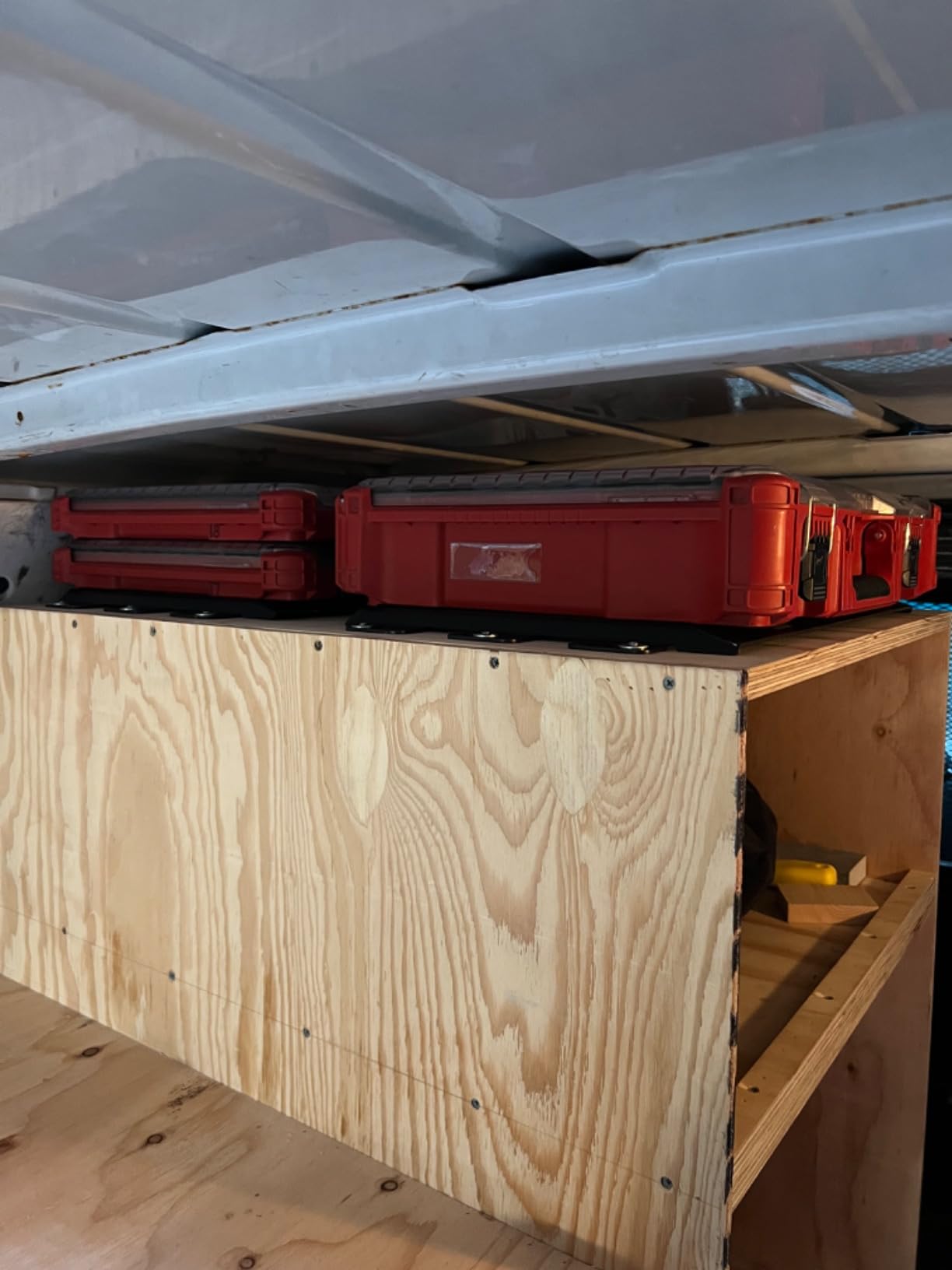 Mounting Plate Compatible with Milwaukee Packout, Full Plate-Black-2 customer photo 2