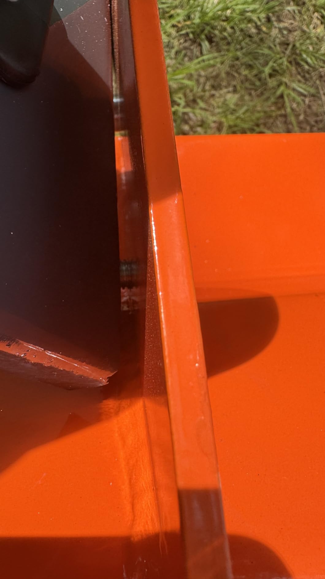 MechMaxx 60'' inch PTO Powered 3 Point Standard Duty Flail Mower for 15-35hp Tractor, NOT Suitable for Quick Hitch, Model EFS60 Orange customer photo 2