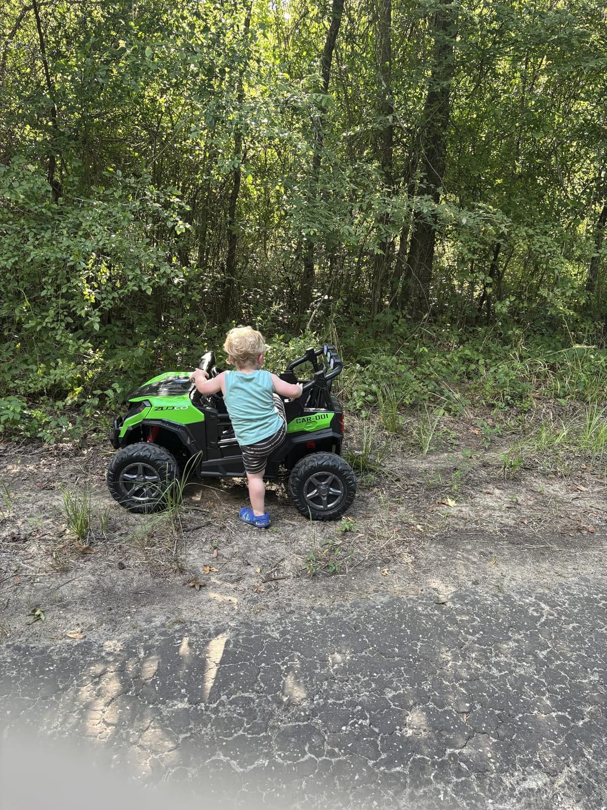 ARBELI 24V 2 Seater Ride on Car Truck, 4x200W Motors, EVA Tires, Pink | 24V ride on toys for big kids 3-8, max 4.5mph, remote control, rainbow lights, bluetooth, shock absorbers, max load 133 lbs customer photo 1