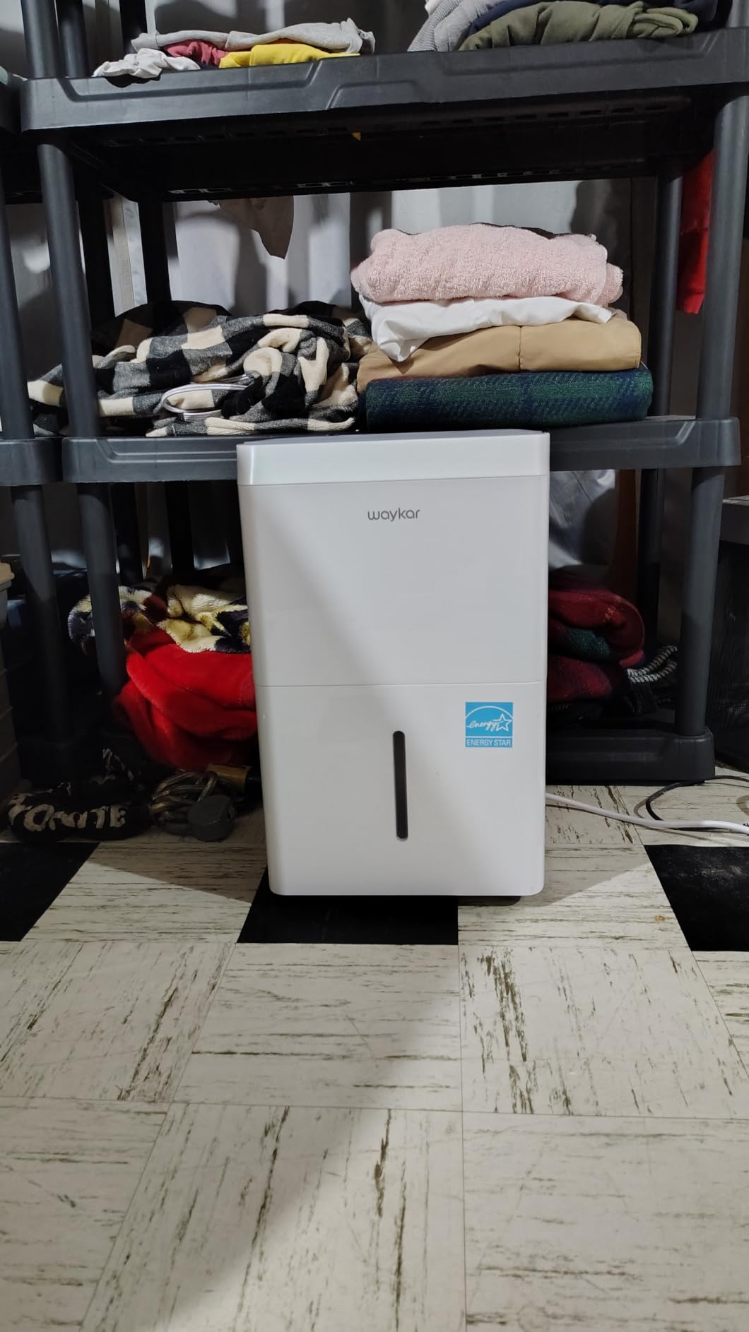 Waykar 6000 Sq.Ft Energy Star Dehumidifier for Basement & Home, 120 Pint/Day with Drain Hose & Tank, Ultra Quiet (40 dB), Smart Auto Comfort Mode | Temperature-Sensing Auto Mode, Auto-defrost, Continuous drainage support for large home, 30%-80% Smart Humidity Control customer photo 2