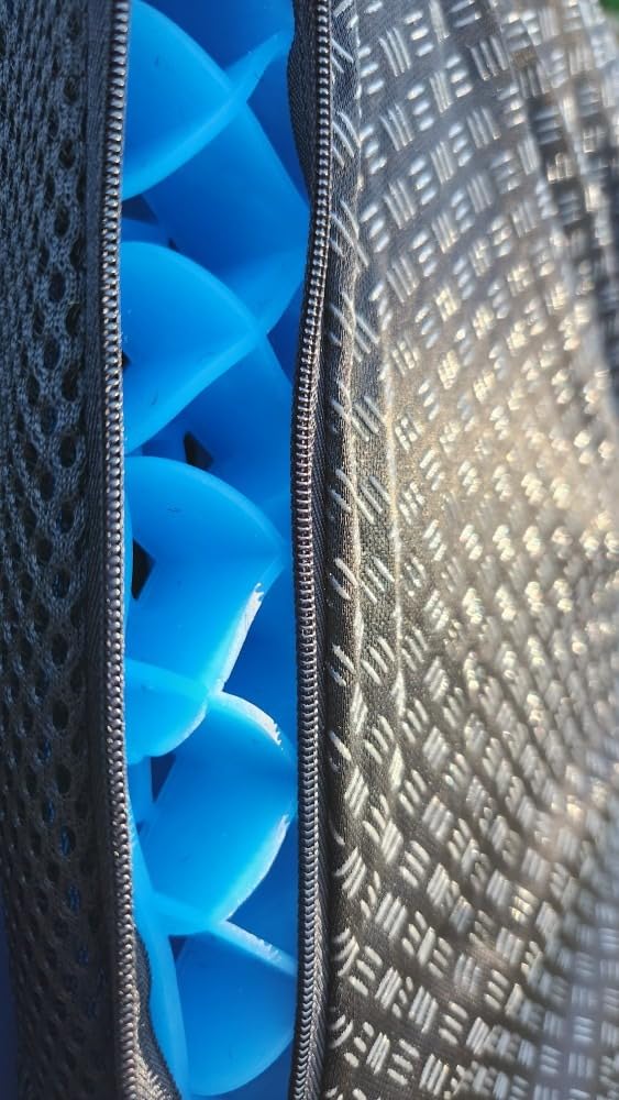 Extra Thicker Kayak Seat Cushion, Waterproof Kayak Gel Seat Cushion for Long Sitting Coccyx Sciatica Pain Relief Boat Cushion Kayak Accessories Pad for Fishing Canoe Rowing Stadium customer photo 2