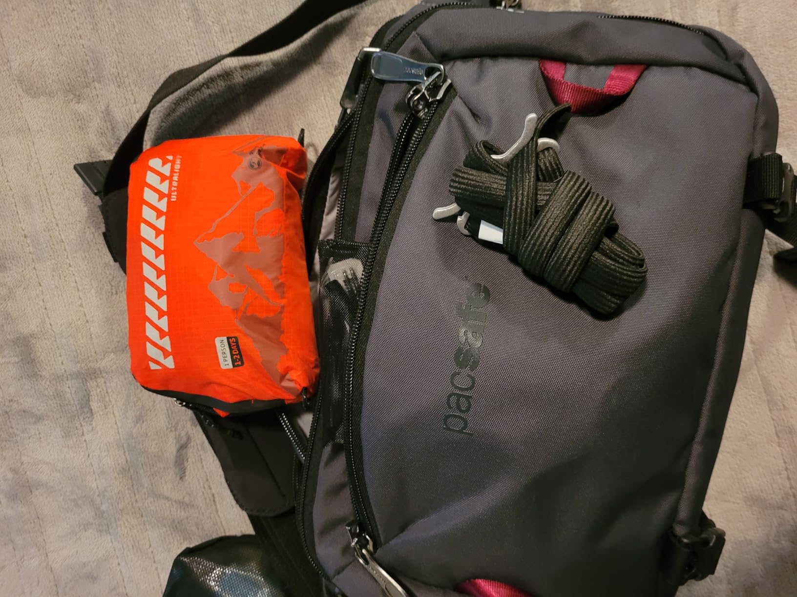 RHINO RESCUE Small Ultralight First Aid Kit, Water-Resistent Medical Kit | Emergency Kit for Hiking, Backpacking, Cycling, Travel, Climbing, Personal Kit for Carry on or Small EDC Sling bag customer photo 2