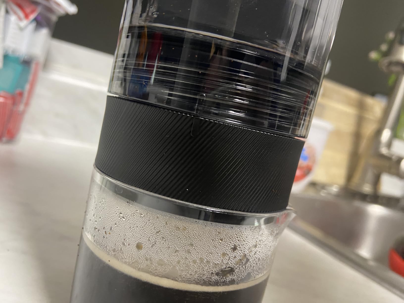 OXO Brew Portable Rapid Coffee Brewer | Reusable Filter, Small, Quick Brew in 5 Minutes or Less, Easy-Clean Carafe, Hot or Cold customer photo 2