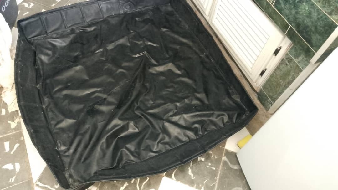 Portable Shower Pan, Foldable Shower Base & Basin Floor with Detachable Drain Pipe, Ideal for RV, Outdoor, Indoor Shower Stall Enclosures customer photo 1