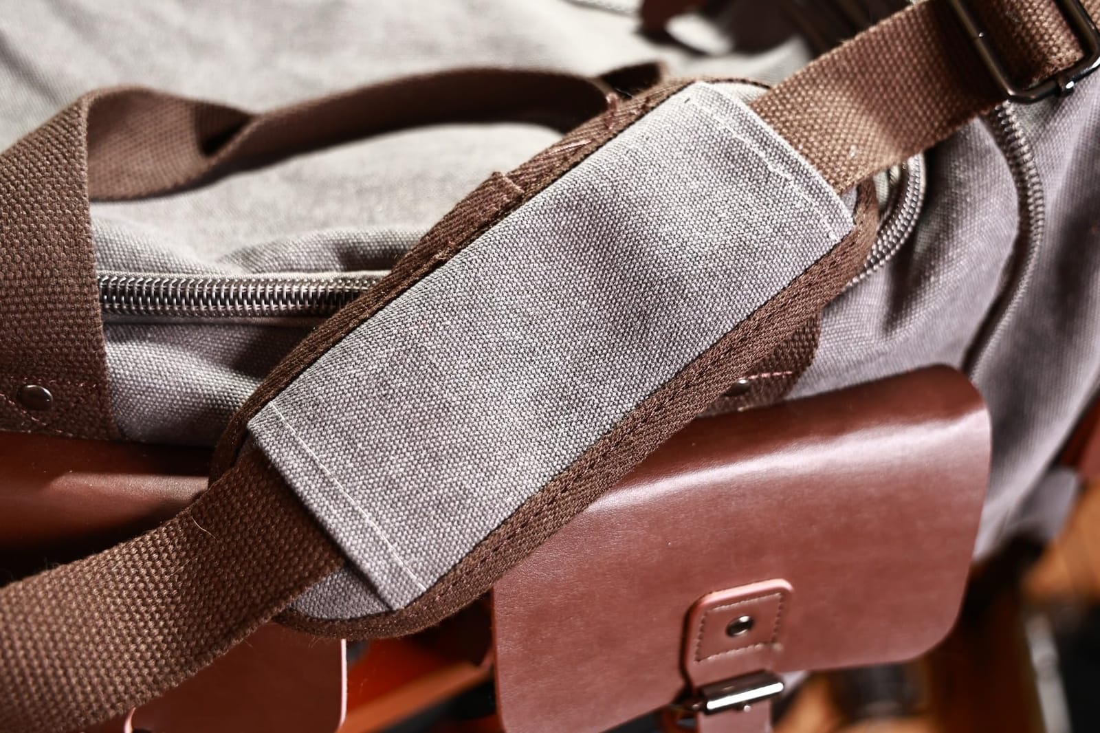 Garment Bags for Travel - Canvas Duffle Bag with Shoe Compartment customer photo 1
