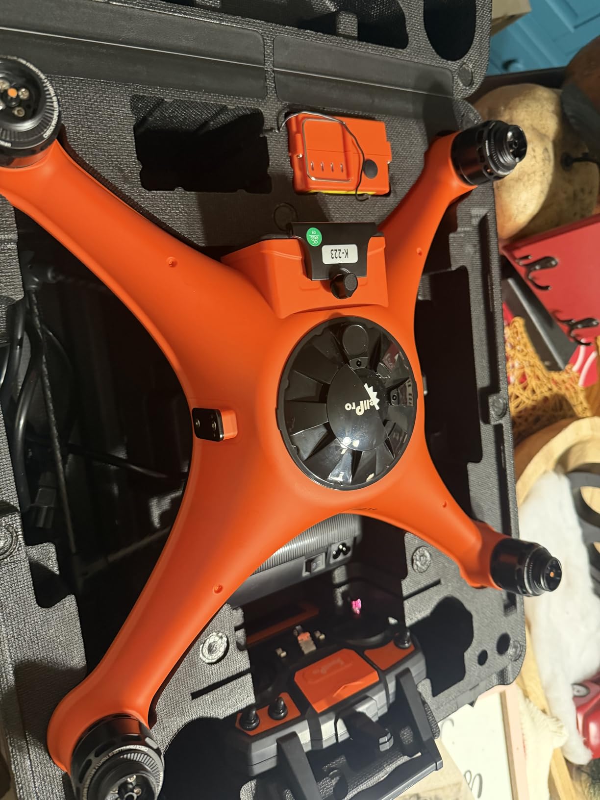 SwellPro Fisherman FD1+ Best Entry-Level Fishing Drone with Bait Release | No Camera Included, 4.8 LBS Payload Capacity, 1.3KM Range, IP67 Waterproof, Auto Return & Flip customer photo 1