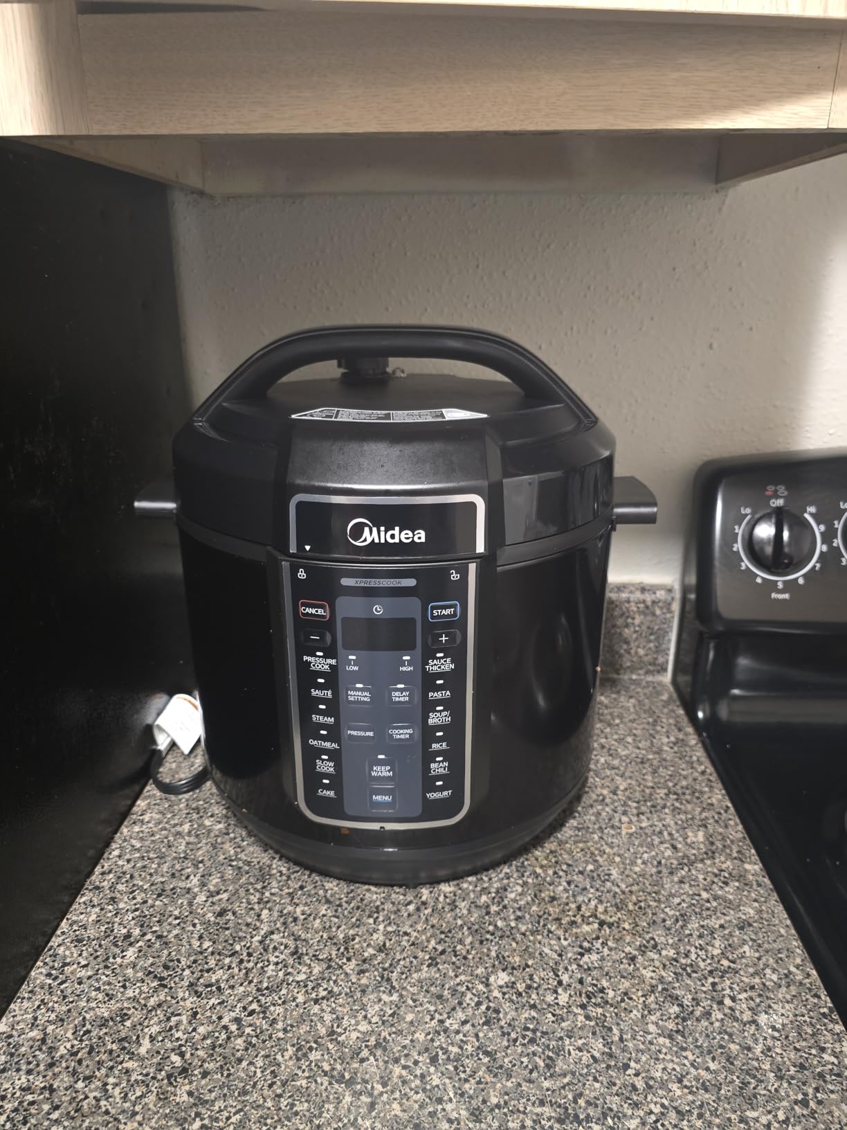 Midea 12-in-1 Electric Pressure Cooker, 8 Quarts, Stainless Steel Inner Pot | 12 presets menu, Sauté function, rice cooker, safety features, stainless steel inner pot, 24H delay timer, DIY manual setting customer photo 1