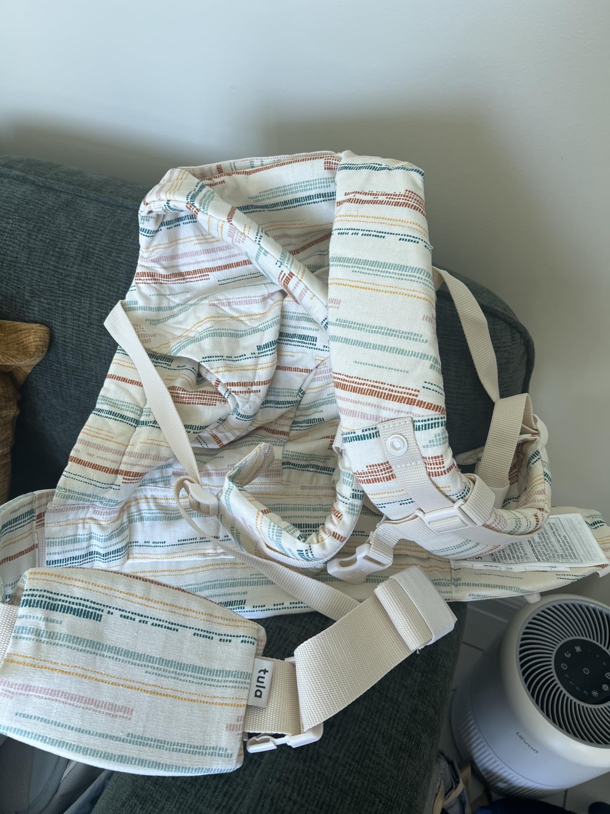 Baby Tula Explore Carriers - Breathable Baby Carrier Newborn to Toddler - Adjustable Toddler Carrier - Multiple Ergonomic Positions Front and Back - Ergonomic Fit for 7-45 lb - Mesh, Beyond customer photo 2