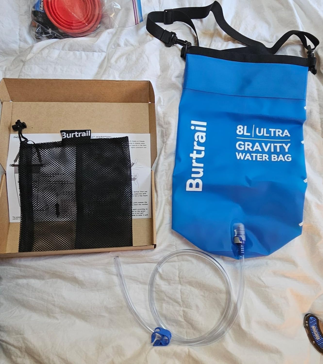 Ultra Gravity Water Bag, 8L/2Gal, Compatible with Water Filter & Water Filtration System customer photo 1
