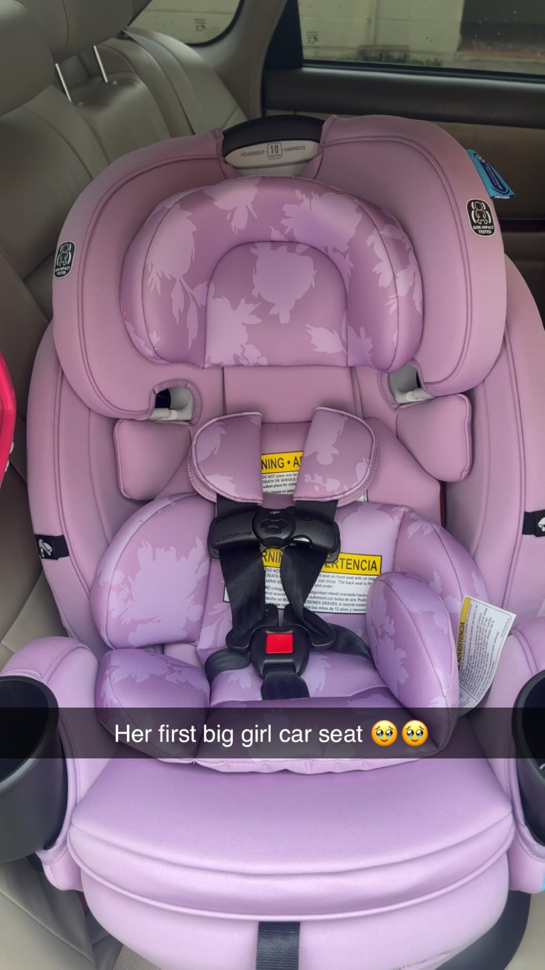 Graco Turn2Me 3-in-1 Rotating Convertible Car Seat, Cambridge, Rear-Facing Rotation Only, Forward-Facing Mode, Highback Booster Up to 100 lbs, Adjustable Headrest & Harness, Steel Reinforced Frame customer photo 1