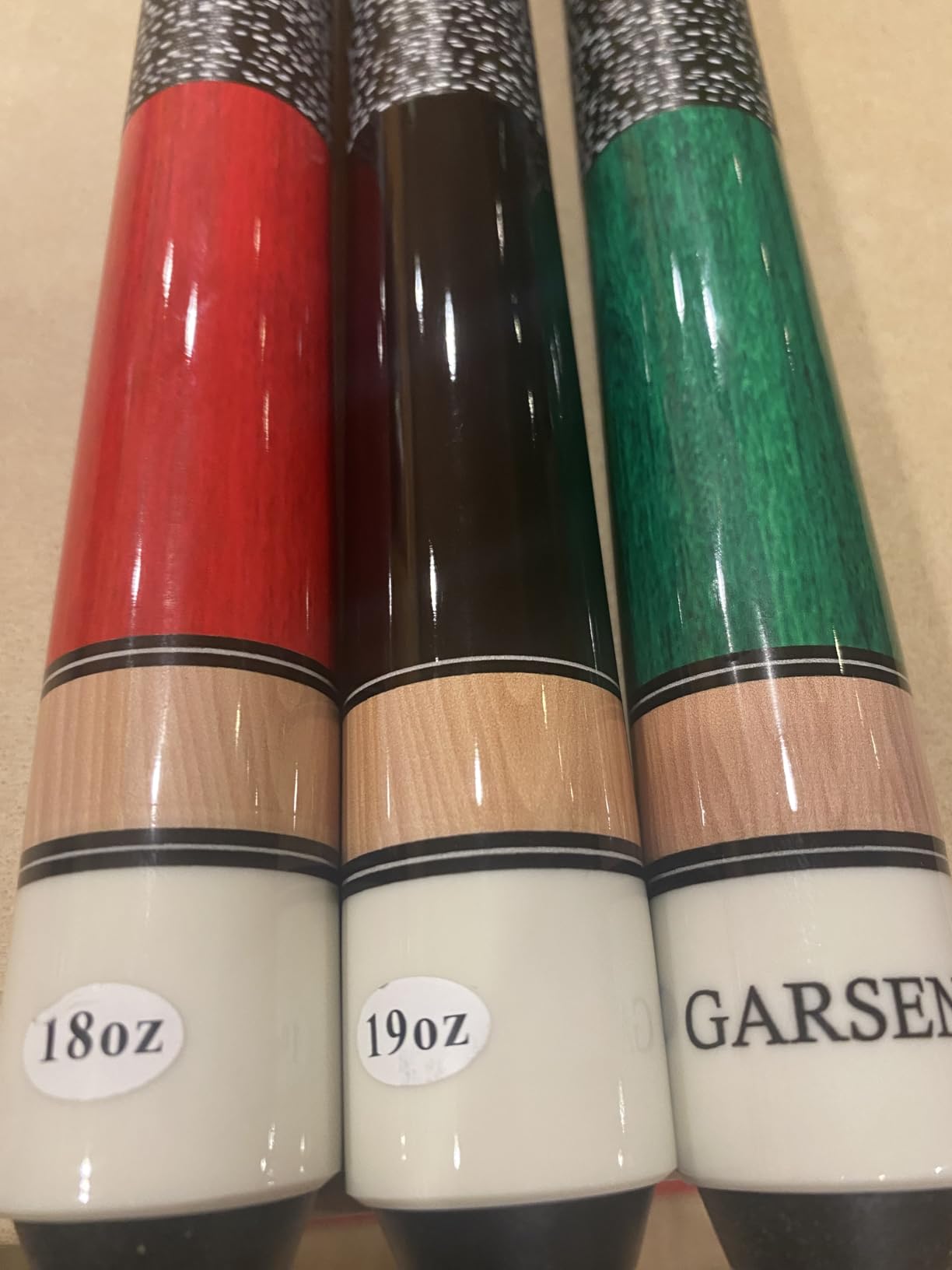 GARSEN Billiard Canada 6A Maple Pool Cue Stick 58 inch House Bar Pool Stick - 18-21oz Available, 13mm Cue Tip, Free Replacement Within 2 Years customer photo 2