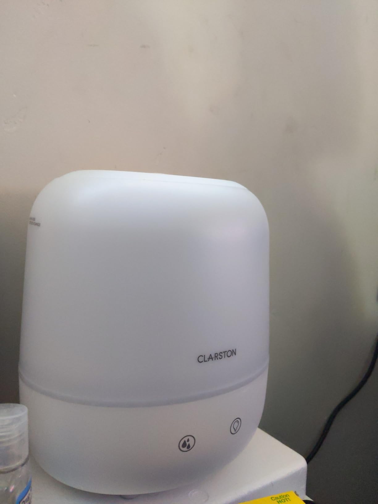 Clarston Humidifiers for Bedroom, 2L Cool Mist Humidifier, 24dB Quiet Sleep | 25H Runtime, Easy to Top Fill & Clean, Humidification for Baby Nursery & Plant, 360° Nozzle for Large Room, Nightlight,No BPA customer photo 1