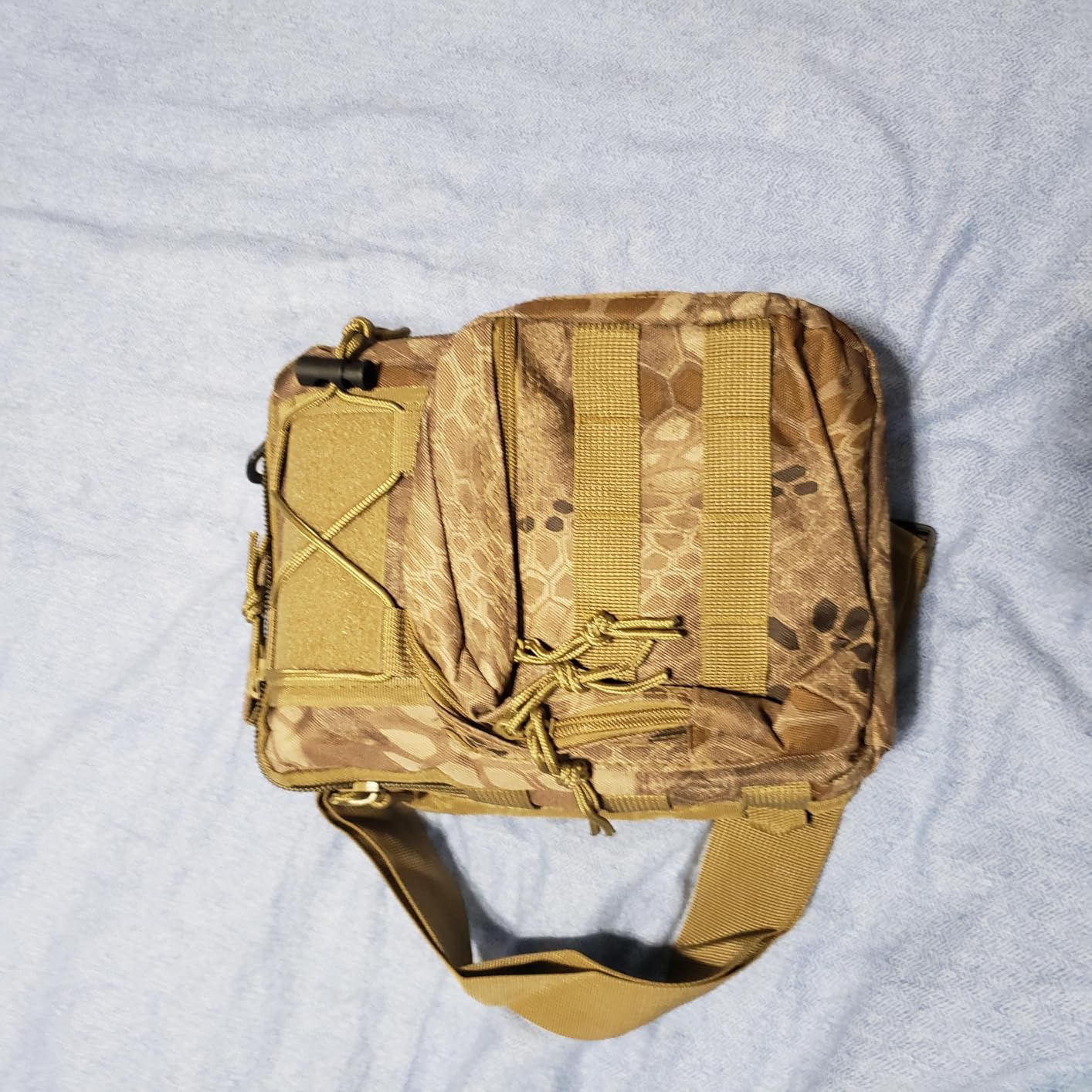 Survival Kit, 250pcs Survival Tools Tactical Gear and Trauma Bag, Survival First Aid Kit with Molle Crossbody Bag & Emergency Tent for Earthquake, Bug Out, Outdoor Adventure, Gifts for Christmas Men customer photo 1