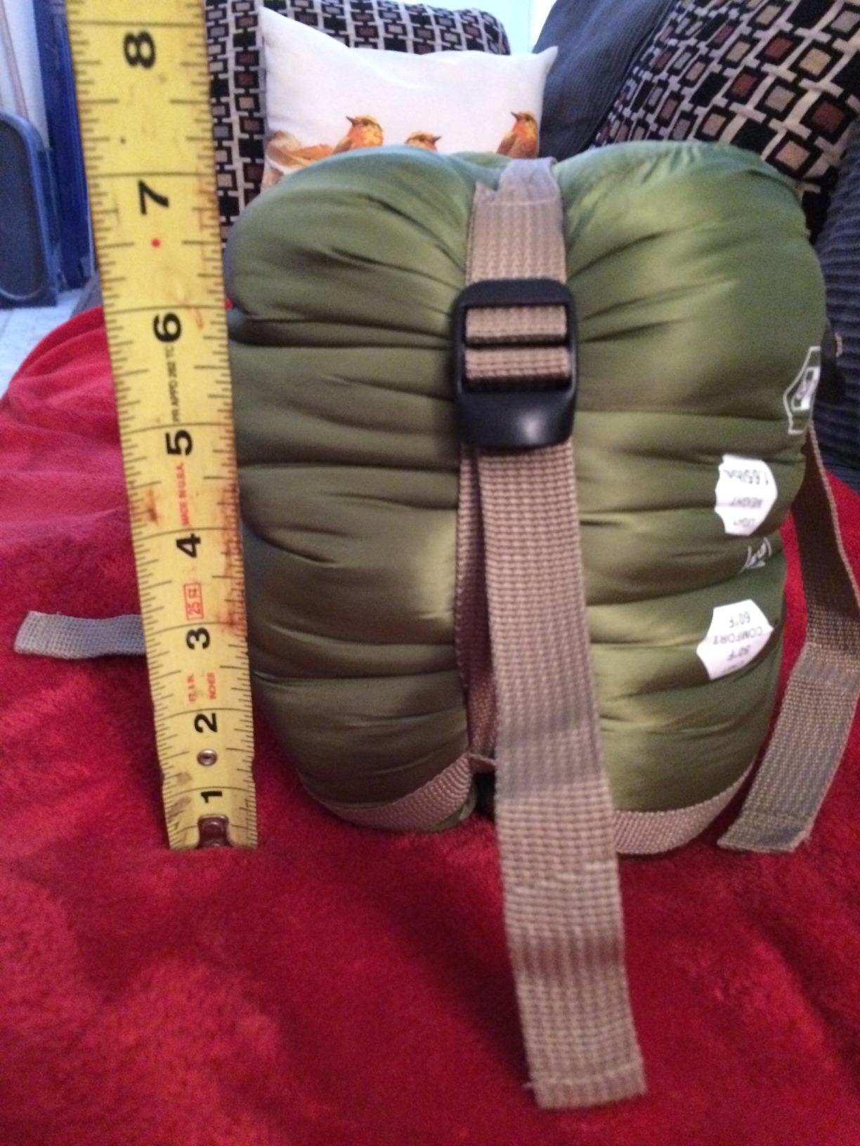 ECOOPRO Warm Weather Sleeping Bag - Portable, Waterproof, Compact Lightweight, Comfort with Compression Sack - Great for Outdoor Camping, Backpacking & Hiking-83 L x 30