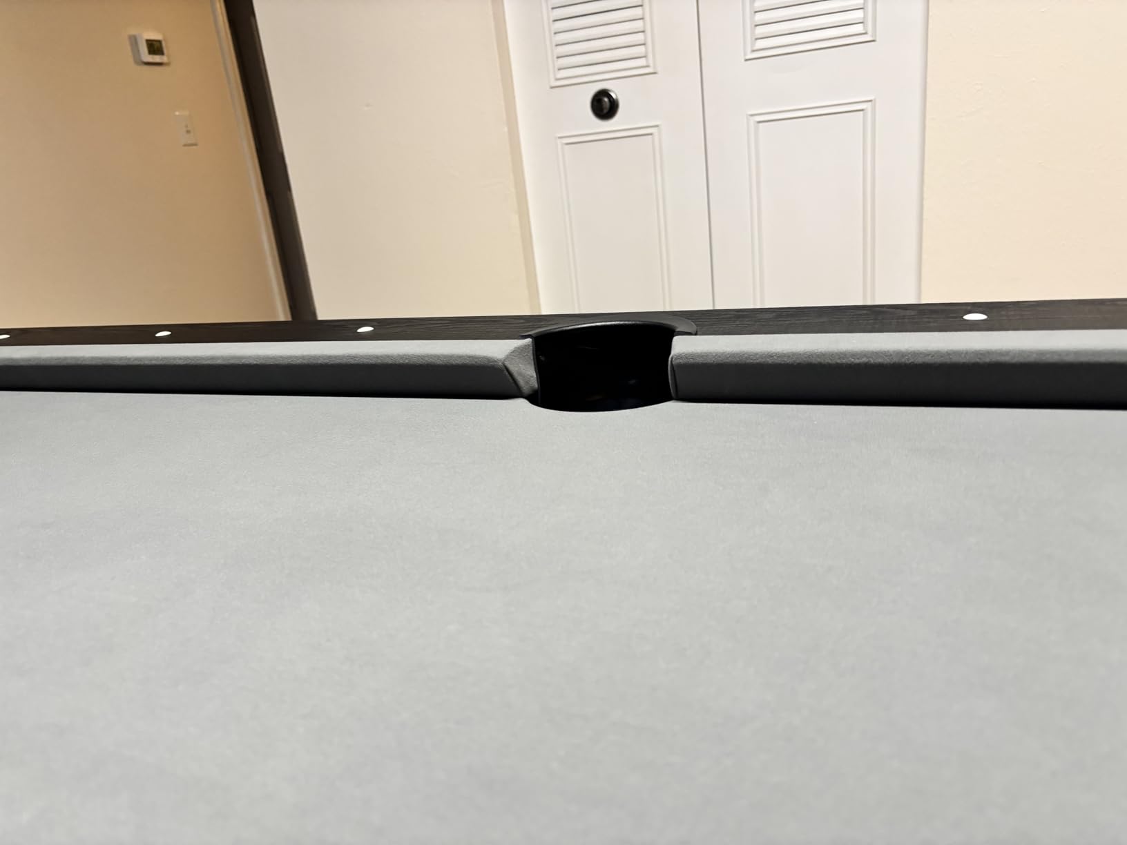 GoSports 7 and 8 ft Pool Tables with Wood Finish - Gray, Black, or Green Felt - Billiards Game Room Table for Adults & Family - Accessories Not Included customer photo 1