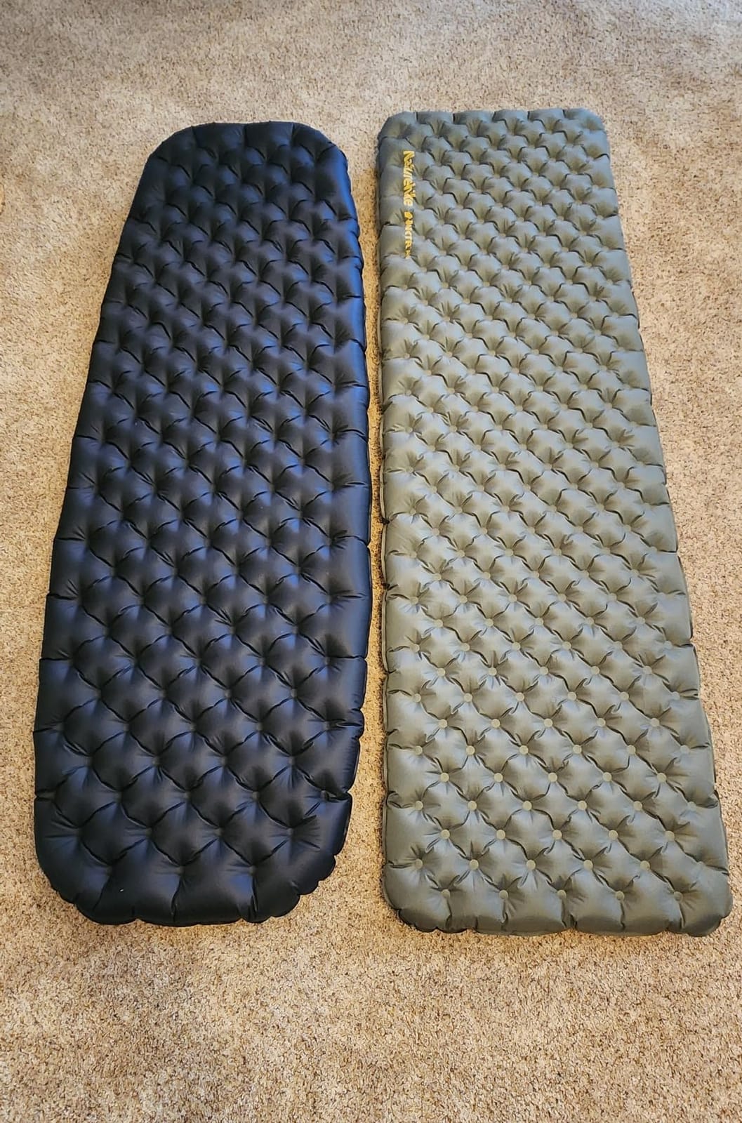 Naturehike 27oz Ultralight Sleeping Pad, Insulated Inflatable Sleeping Pad 4.6R, Lightweight Sleeping Mat for Camping, Hiking, Backpacking, with Air Pump Sack customer photo 2