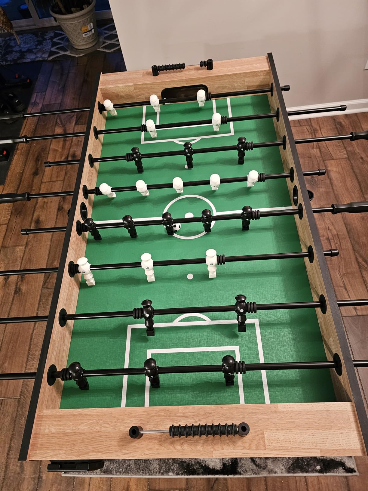 Best Choice Products Full Size 54 Inch Regulation Foosball Table for Home, Game Room - Includes 2 Balls, 2 Cup Holders customer photo 1