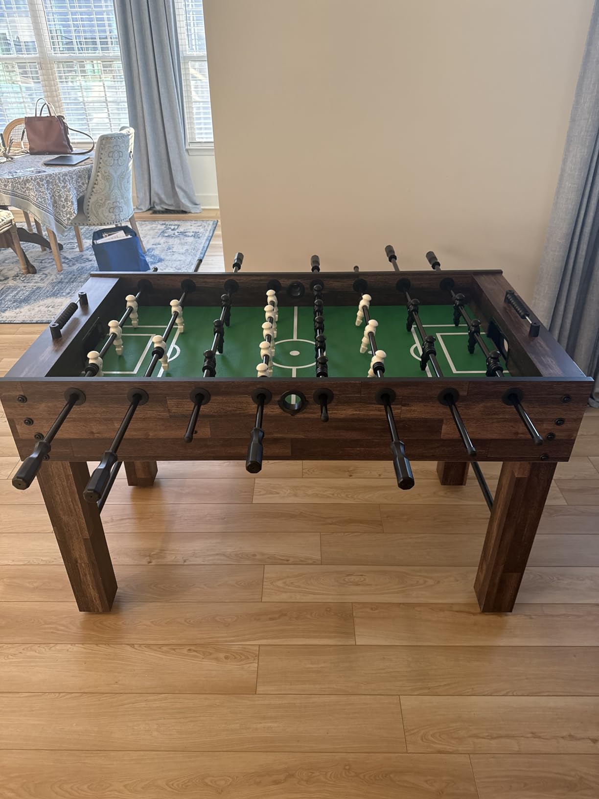 Best Choice Products Full Size 54 Inch Regulation Foosball Table for Home, Game Room - Includes 2 Balls, 2 Cup Holders customer photo 2