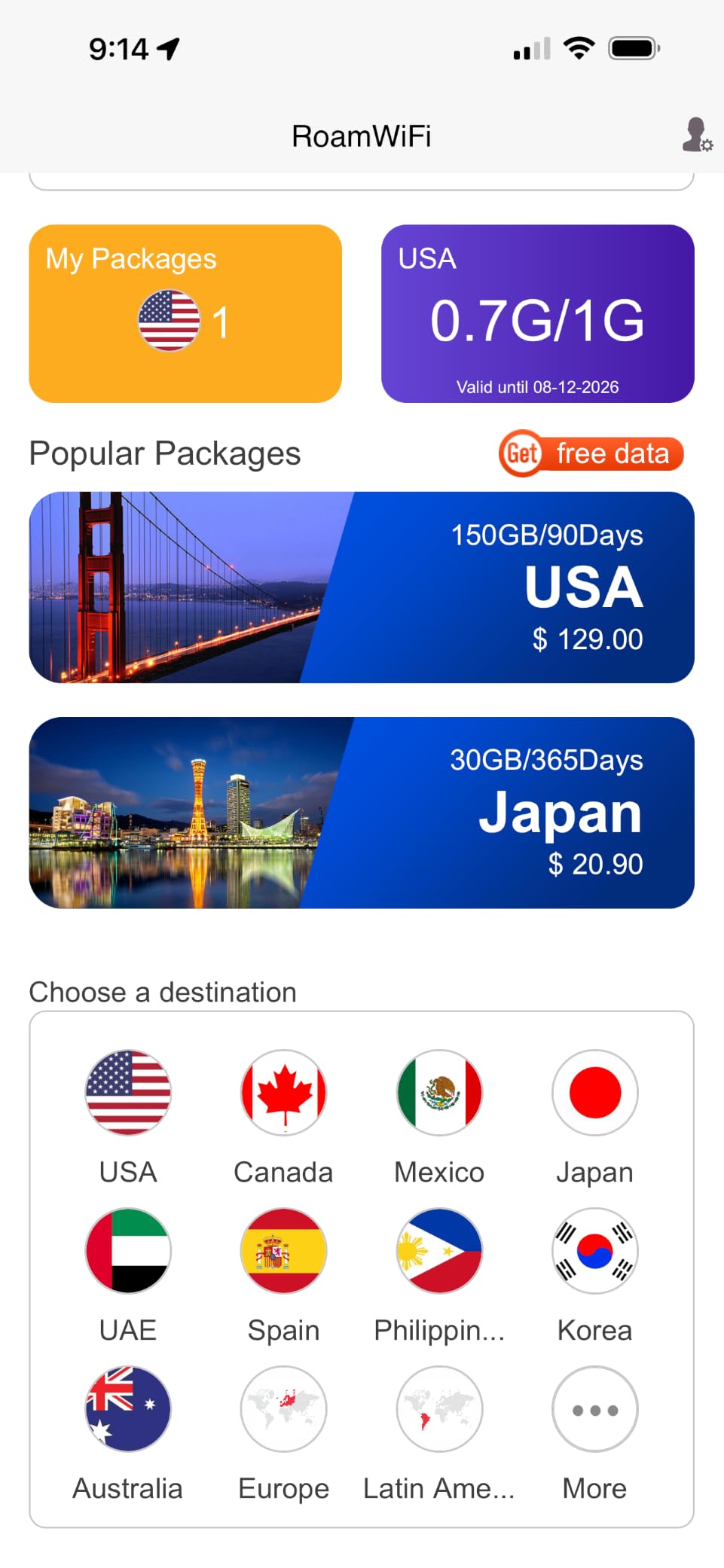 RoamWiFi Mobile Hotspot Pocket WiFi, Portable WiFi No SIM Card Needed, MiFi | 4G LTE, US 1GB Data 30 Day, 10 Devices, 170+ Countries customer photo 2