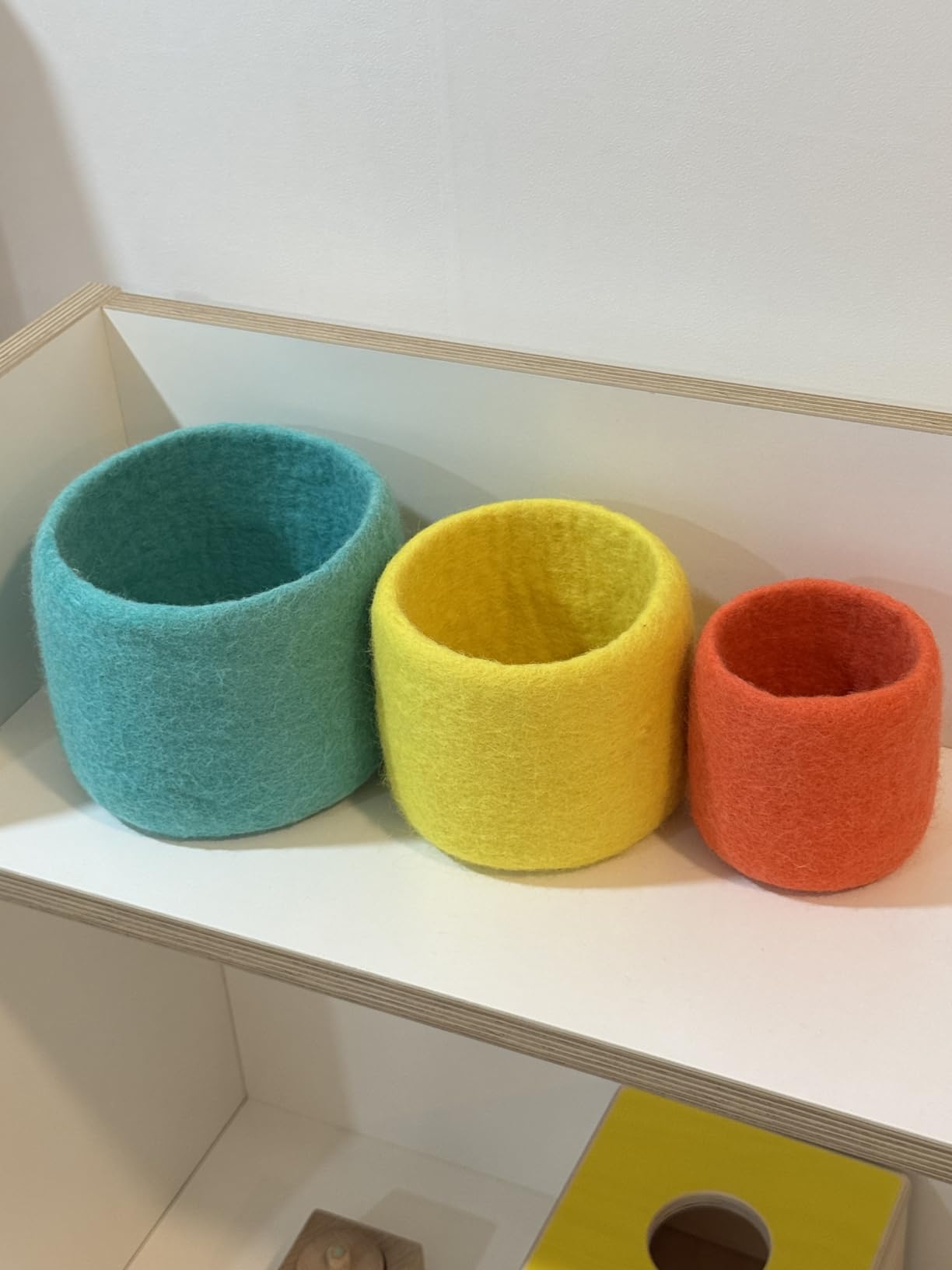 Lovevery, Nesting Felt Baskets (3), Perfect for Your Toddler Starting at 13 Months+ customer photo 1