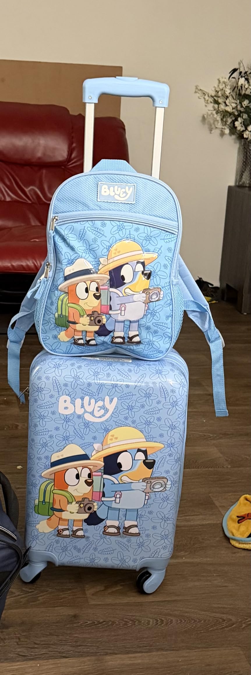 AI ACCESSORY INNOVATIONS Bluey Kids Luggage and Backpack Set - 18