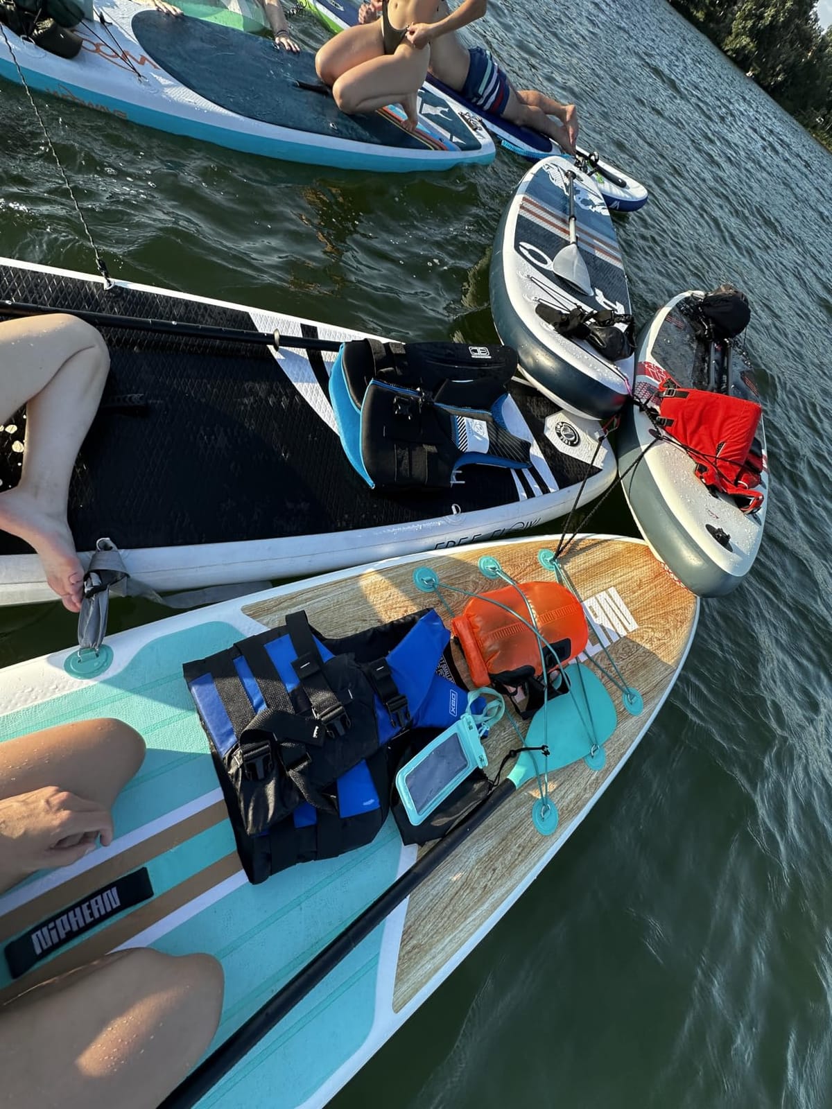 Niphean Inflatable Stand Up Paddle Board with SUP Accessories | 10'6'' SUP, Anti-Slip EVA Deck, 450 lbs Capacity Inflatable Paddle Boards for Adults & Youth of All Skill Levels customer photo 1