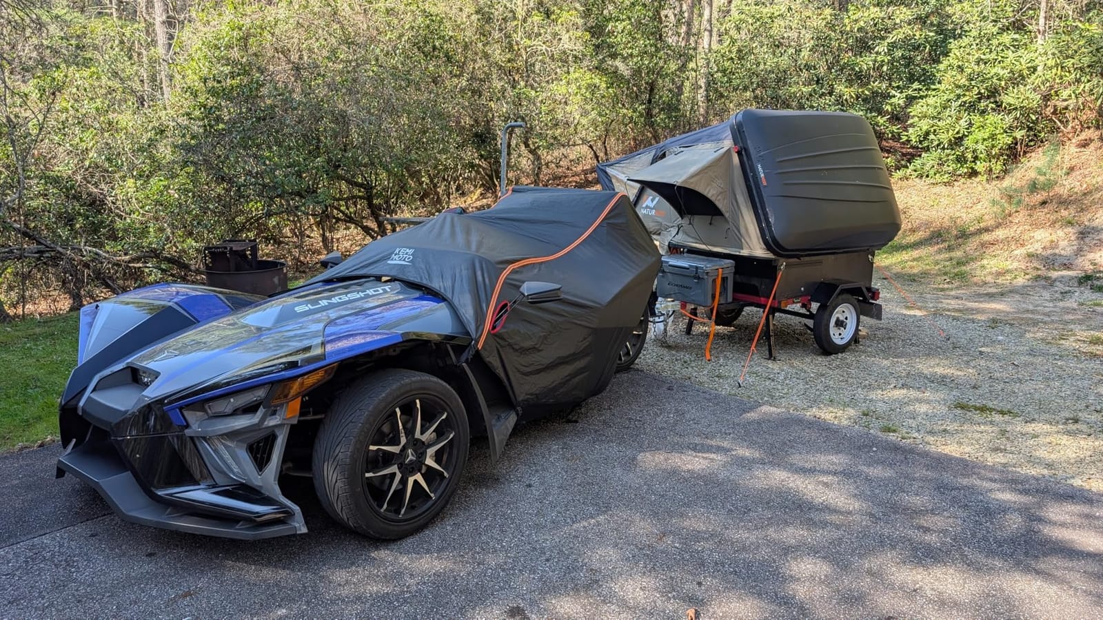 Naturnest Sirius 1 Hardshell Rooftop Tent, Clamshell Pop Up Car Roof Tent for 2-3 Person Camping, Waterproof UV-Resistant 4 Season Overland Tent for SUV, Truck, Jeep, Van, Trailer customer photo 2