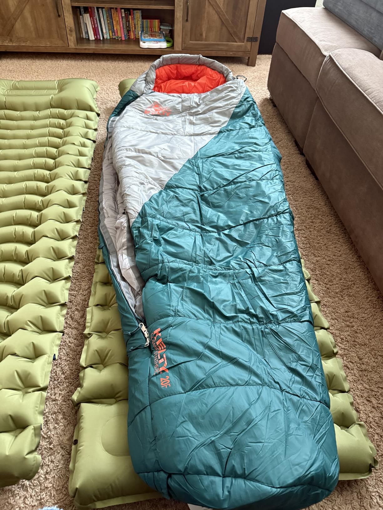 Kelty Cosmic Synthetic Fill 20 Degree Backpacking Sleeping Bag customer photo 2