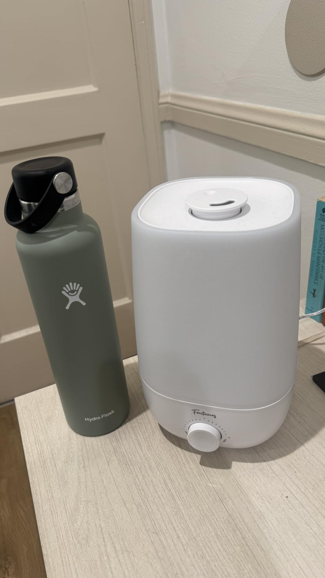 Fontaines Luxury Top-Fill Humidifiers for Bedroom, Cool Mist 360° Ultra-Fine Spray, Whisper-Quiet, Dishwasher-Safe Tank, Nightlight & Auto Shut-Off, Easy Clean Baby Nursery customer photo 2