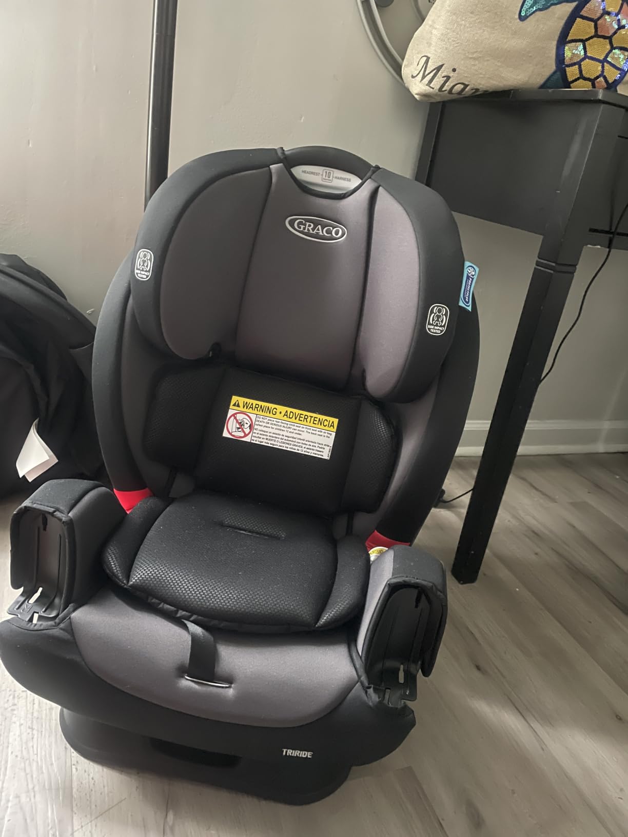 Graco TriRide 3-in-1 Reclining Car Seat, Kipling - Rear & Forward Facing Car Seat, Highback Booster, Adjustable Headrest customer photo 1