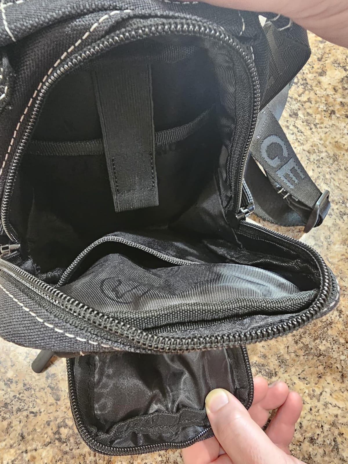 WOLFpak 4L Mini Tactical Sling Bag Crossbody | Quick-Access Travel Bag, Concealed Carry Pocket, Hook & Loop Panel, Adjustable Crossbody Strap, Interior Admin Panel customer photo 1