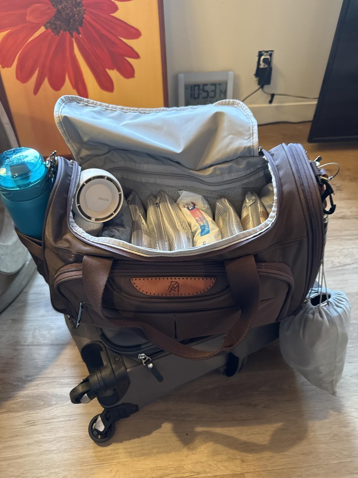 Hanke Small Underseat Carry On Luggage Bags for Travel with 10 Pockets customer photo 1