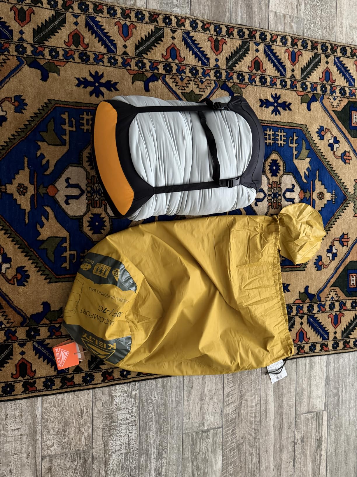 eVac Compression Dry Bag, 13 Liter, High Rise Grey customer photo 2