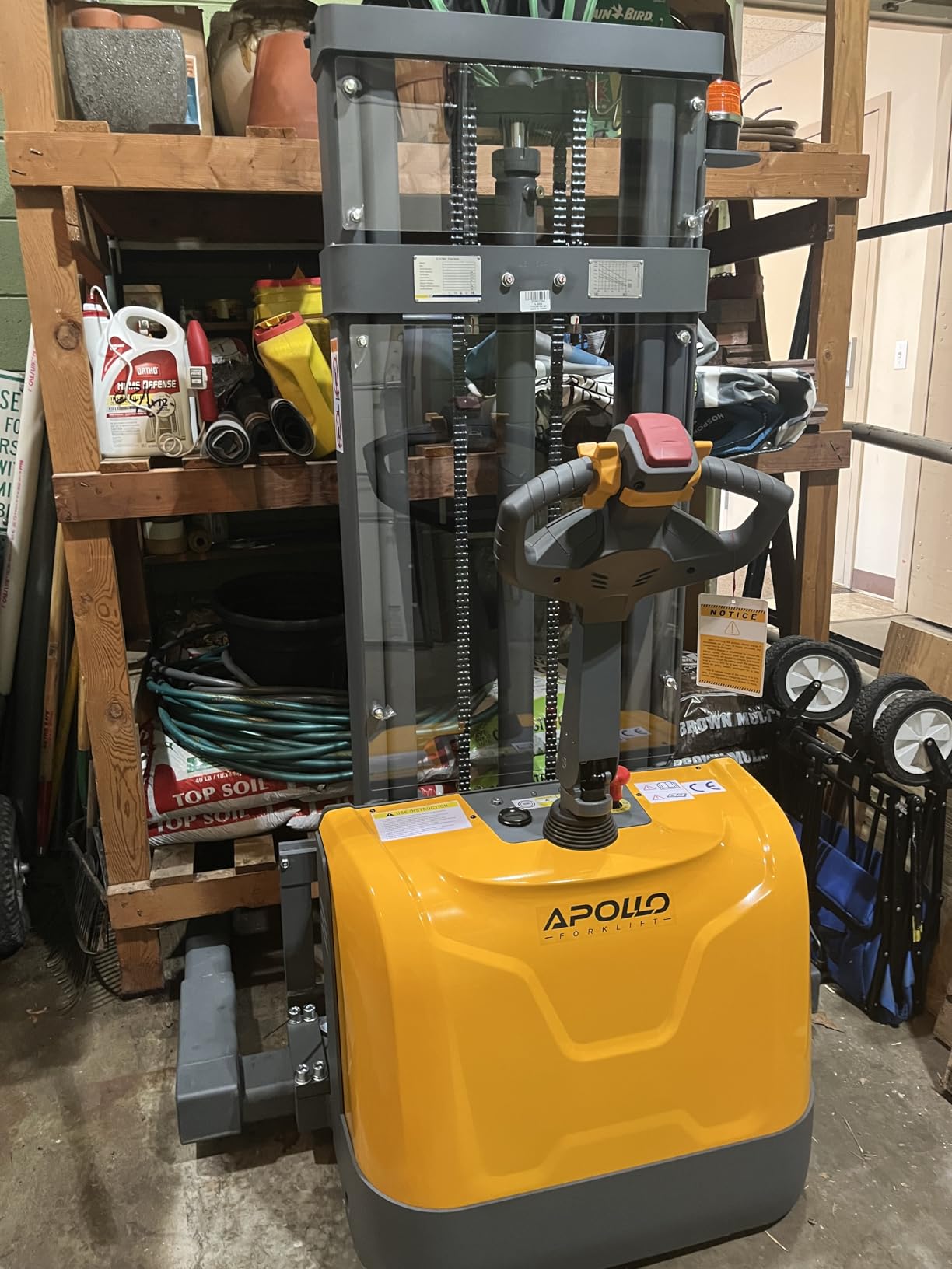 Full Electric Stacker, Straddle Legs Pallet Stackers 98