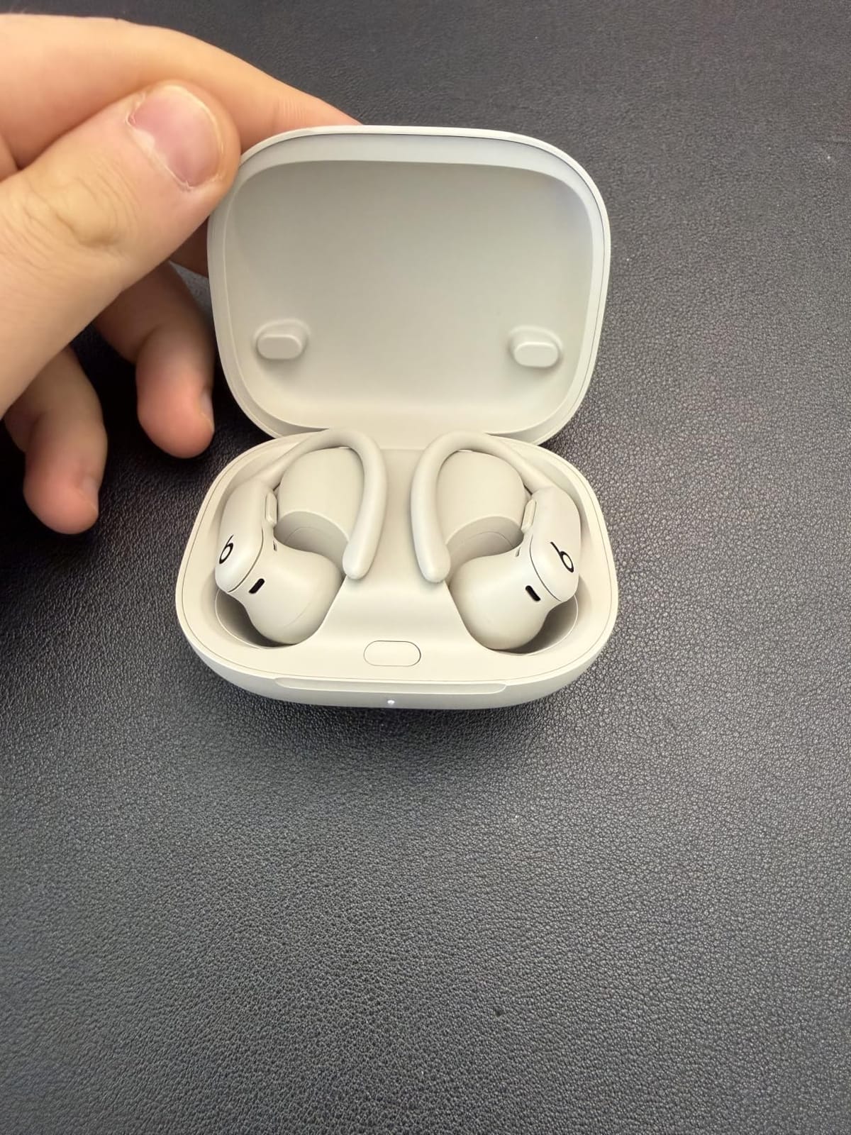 Beats Powerbeats Pro 2 - Wireless Noise Cancelling Workout Earbuds with Secure-Fit Earhooks, Up to 45-Hour Battery with Charging Case, Sweat & Water Resistant, Heart Rate Monitoring - Quick Sand customer photo 1