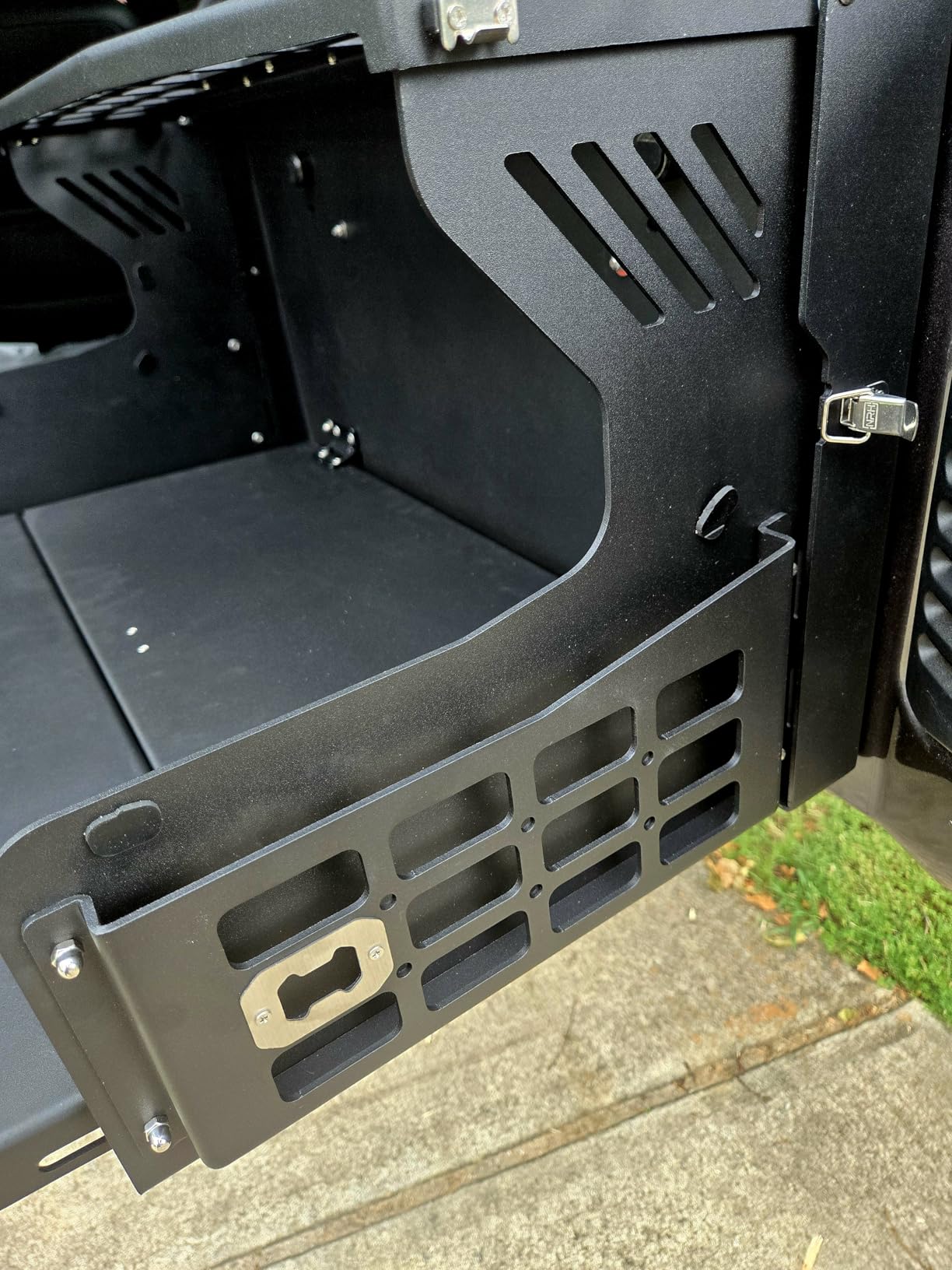 Tailgate Table & MOLLE Panel Fit for 2007-2023 Wrangler JK/JL | Creates a Rear Work Surface for Camping and Trail Stops; Modular MOLLE Storage Keeps Trail Gear Organized customer photo 1