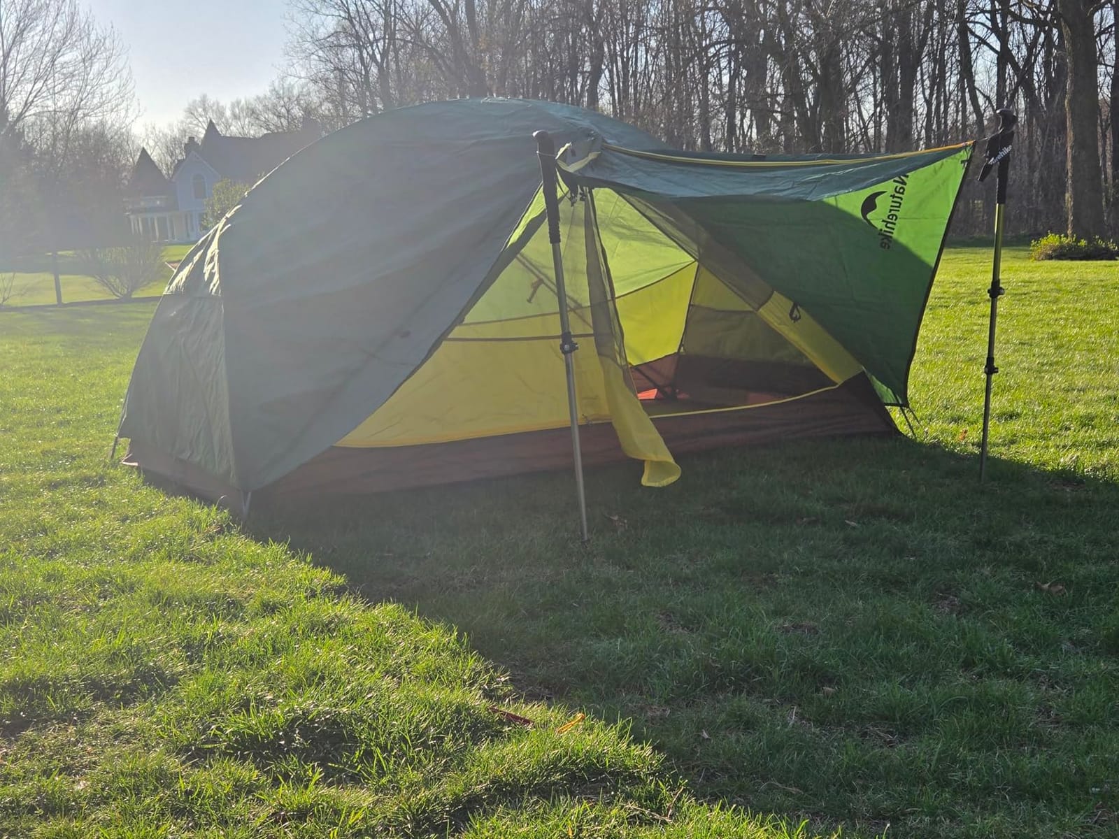 Naturehike Mongar Upgraded 1/2/3 Person Backpacking Tent, Waterproof Lightweight Camping Tent with Footprint customer photo 1