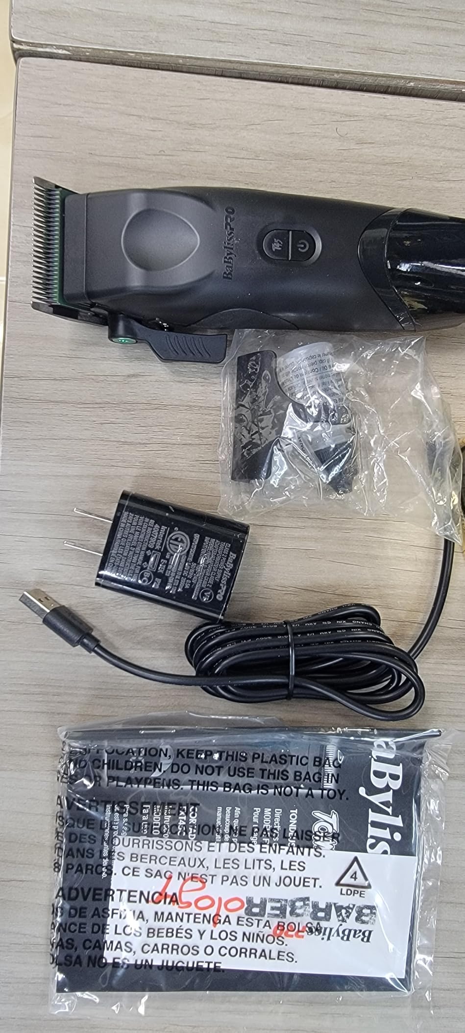 BaBylissPRO x Tomb45 Wireless Charging Hair Clipper customer photo 2