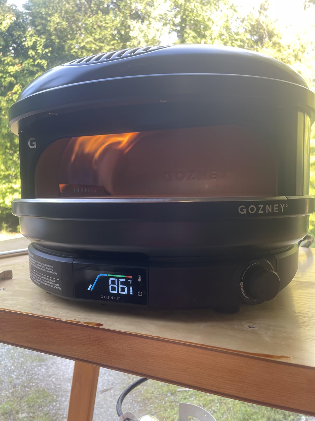 Gozney Arc Outdoor Pizza Oven, Propane Gas Pizza Oven, Precision Flame Control, Cooks 14