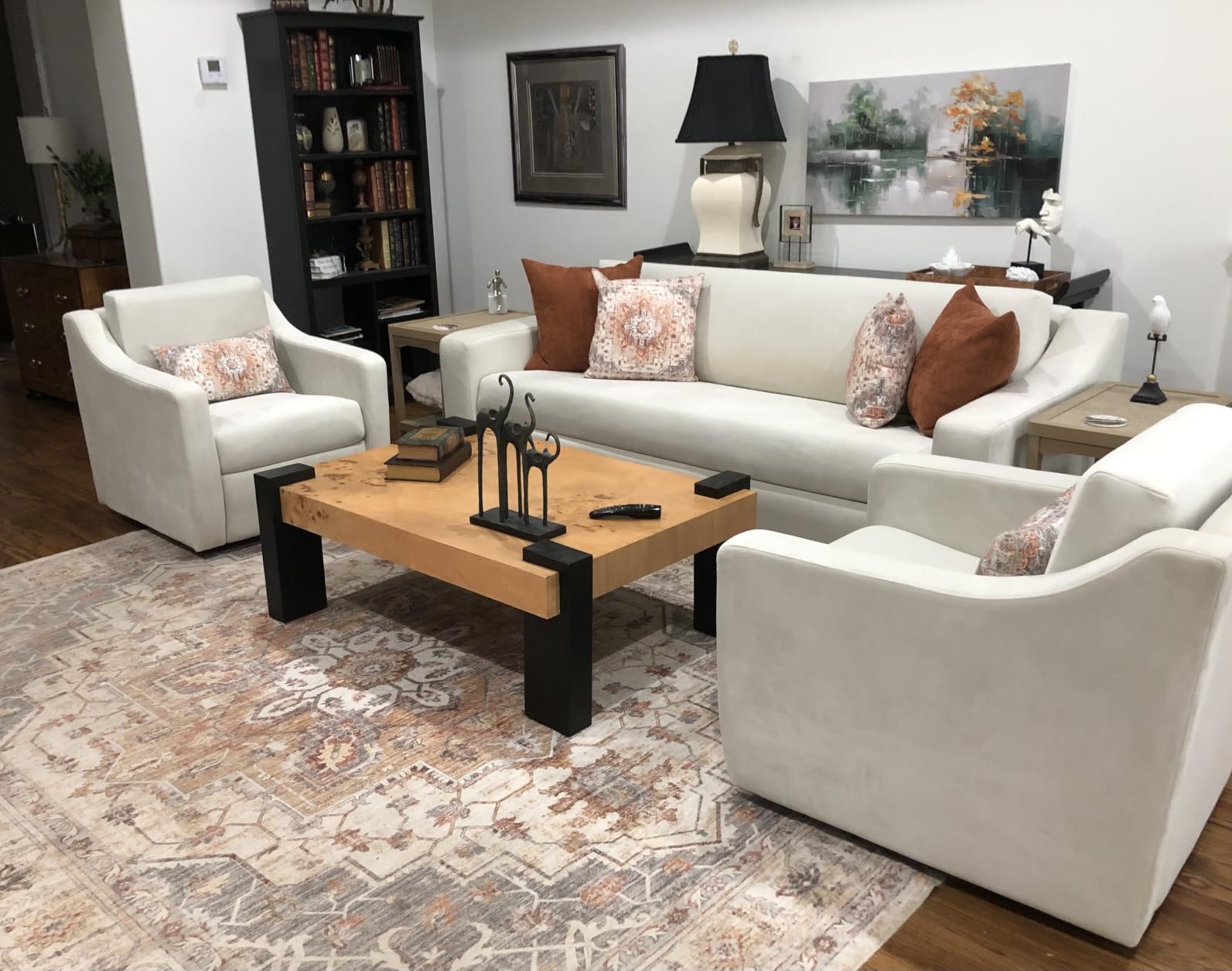 Modway Liora 87 Inch Stain-Resistant Performance Velvet Sofa in Chocolate Brown - 3 Seater Upholstered Sofa Couch for Living Room Seating - Comfy Deep Seat Sofa with Scoop Arms customer photo 1