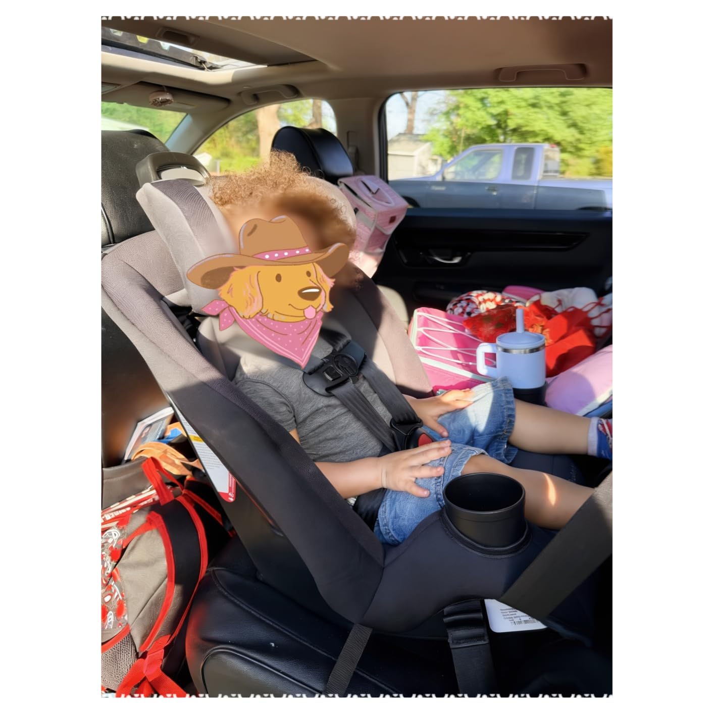 Safety 1st Ellaris 3-in-1 Convertible Car Seat, Slim Fit Design, Rear & Forward-Facing, 5-Position Headrest, Travel-Friendly with Machine-Washable Seat Pad, Smokey Haze customer photo 2