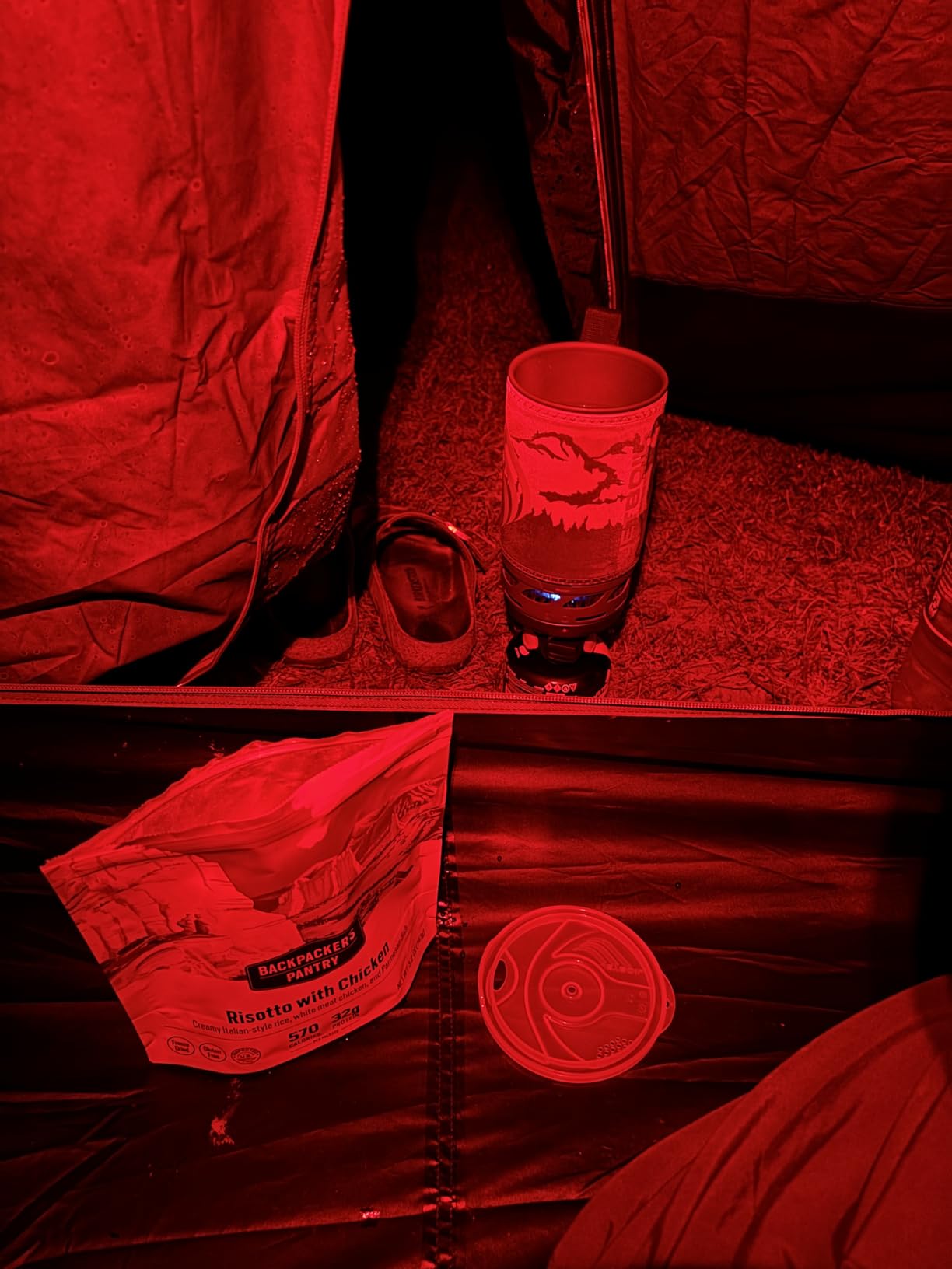 Flash Portable Fast Boil Stove for Camping and Backpacking with 1-Step Auto Ignition, Propane/Isobutane Burner with Cooking Cup customer photo 2