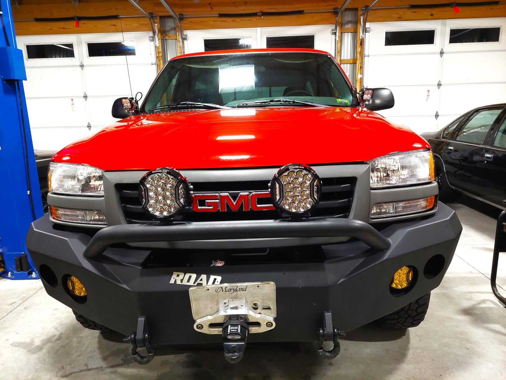 Auxbeam V-Ultra Series 3 Inch Amber Fog Light Pods Round Offroad Lights | 108W 12800LM, DRL 3 Modes, 270° Side Shooter, Hyper Spot Beam, Protective Lens Covers, Driving LED Pods, Truck Ditch Light customer photo 1
