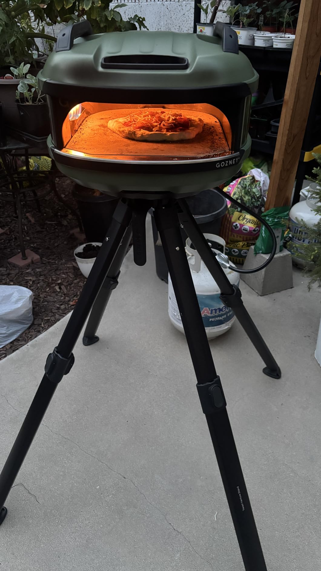 Gozney Tread Portable Propane Outdoor Pizza Oven - Olive customer photo 1