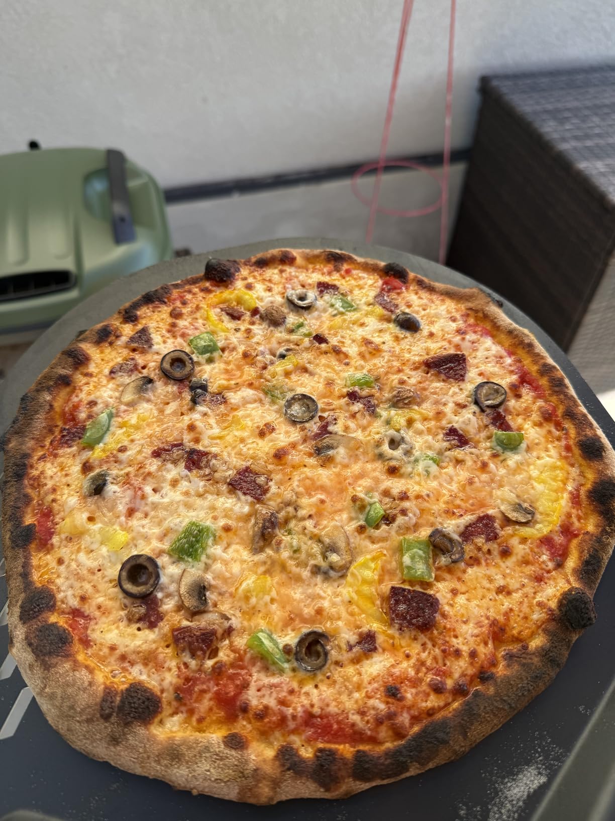 Gozney Tread Portable Propane Outdoor Pizza Oven - Olive customer photo 2