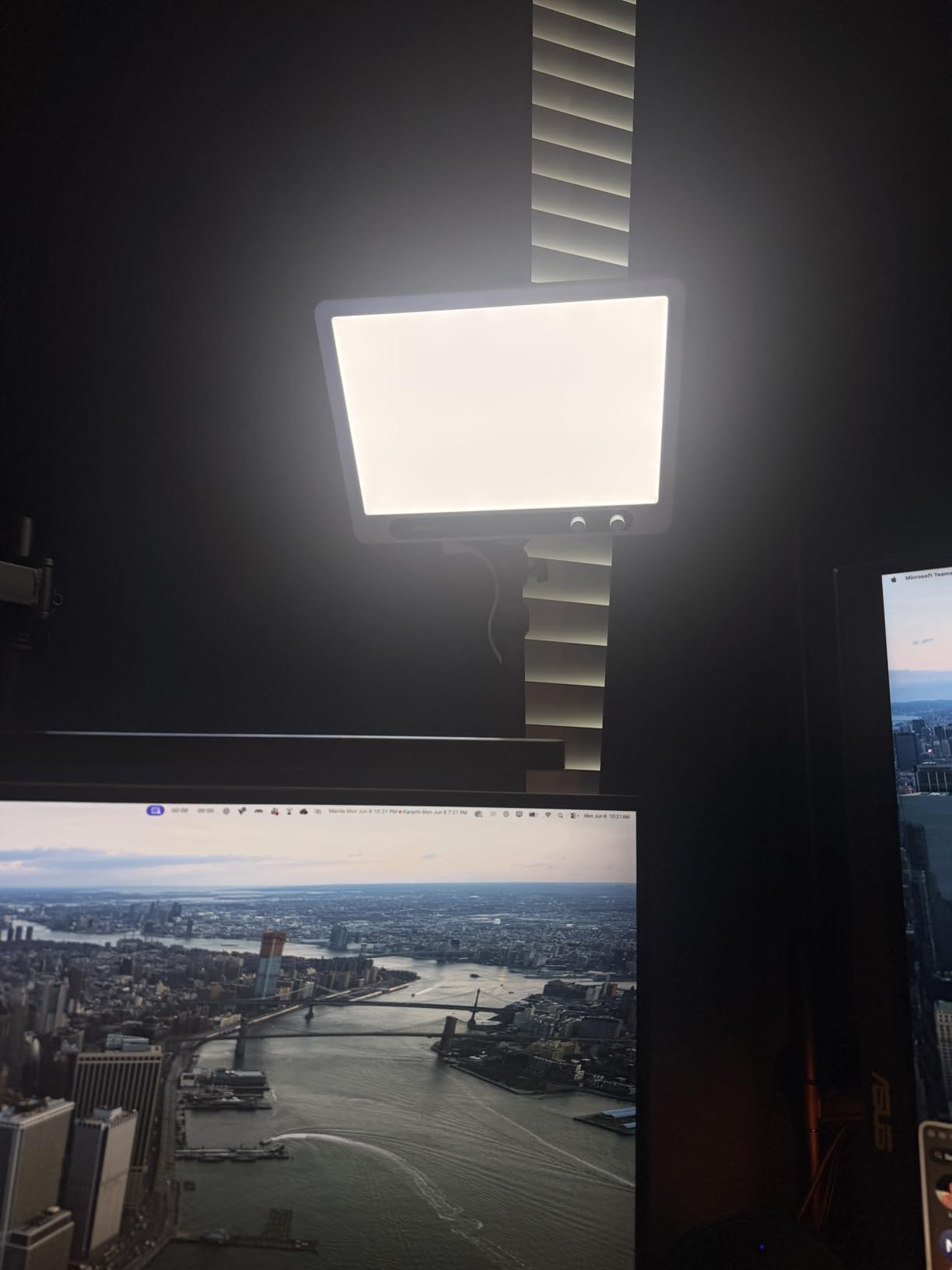 amaran Verge Bi-Color Edge-lit Rectangular Panel,26W Soft LED Video Light customer photo 1