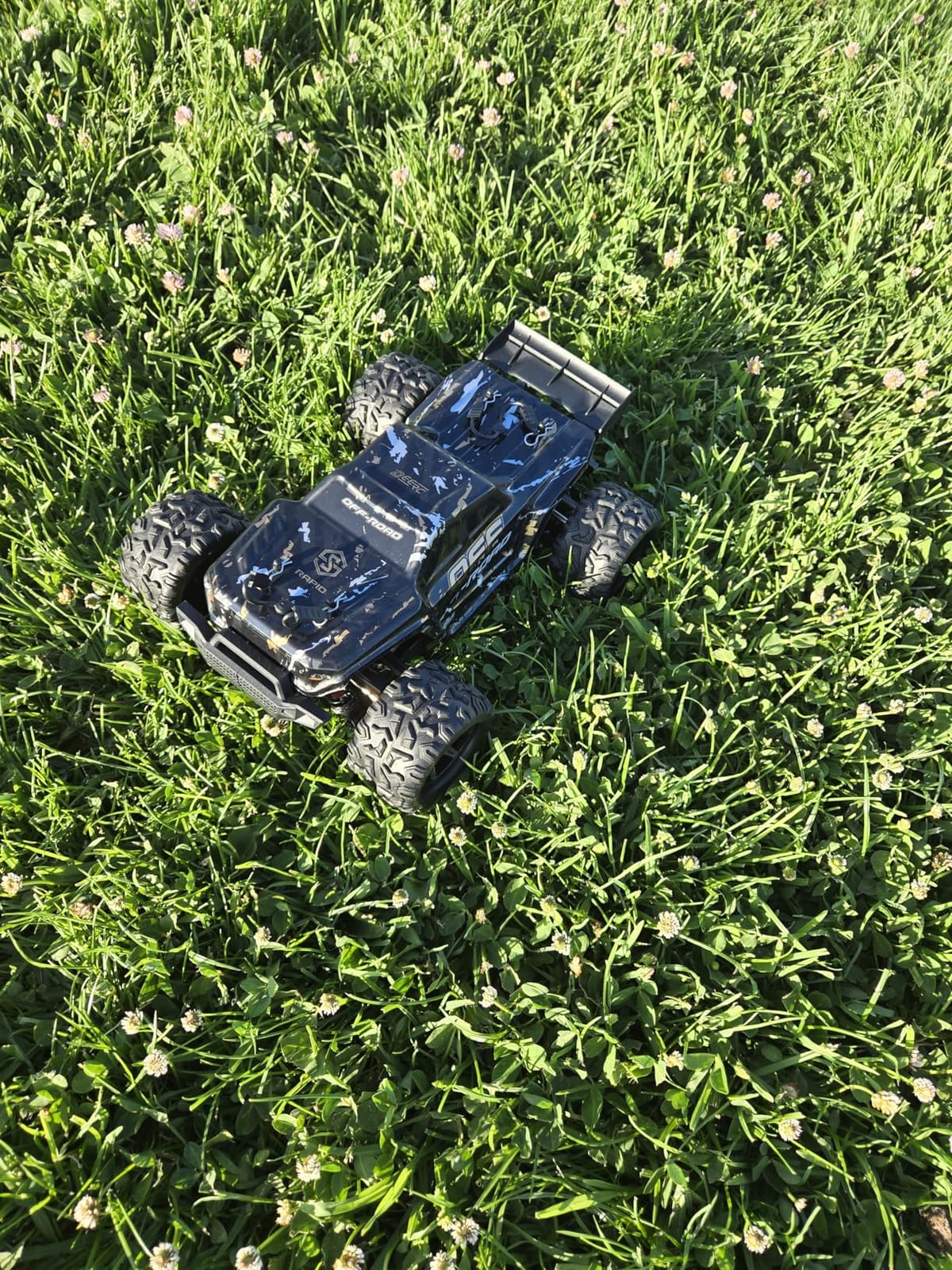 DEERC 9309E RC Cars for Adults 40KPH, All Terrain Fast Remote Control Car | 1/16 Remote Control Monster Truck, 2.4Ghz 4WD Waterproof Electric High Speed Car, Monster Truck W/2 Batteries for Boys & Kids customer photo 2