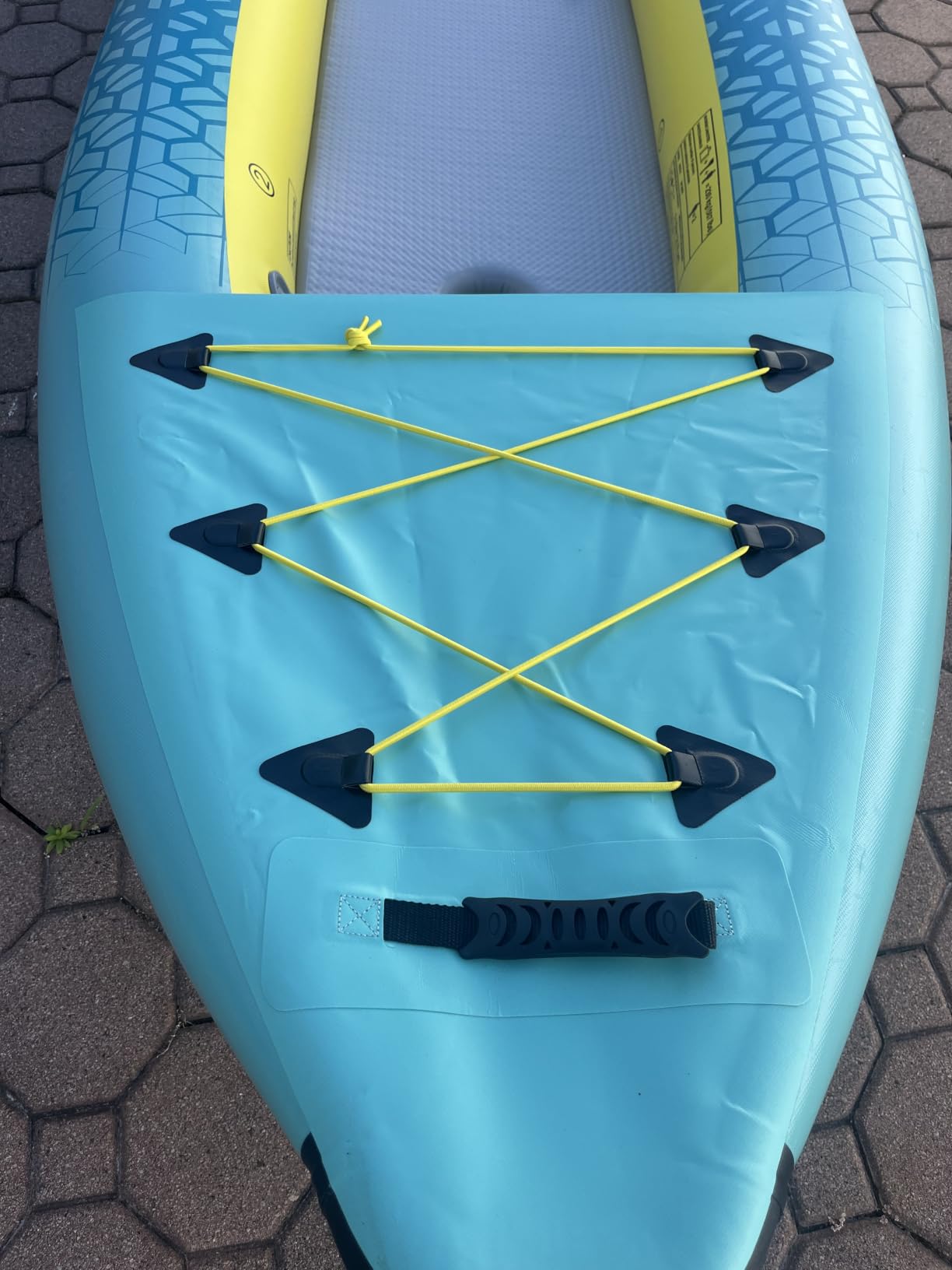 S AFSTAR Inflatable Kayak, 2 Person Canoe with 507 lbs Capacity, Drop-Stitch Floor, All Accessories & Carry Bag, 12.5 ft Large Sit in Tandem Kayak for Fishing, Camping & Exploring for Adults customer photo 2